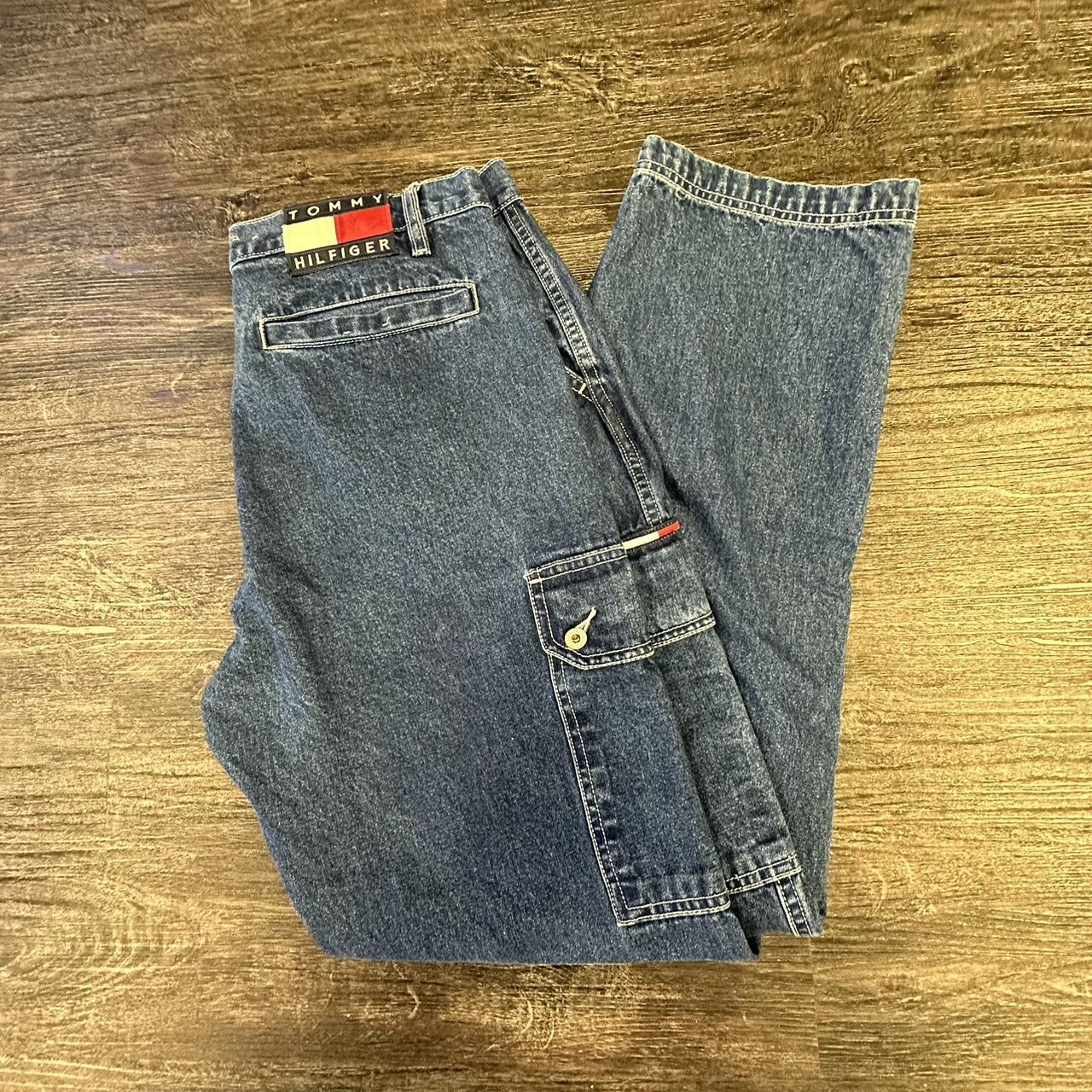 Tommy Hilfiger Men's Blue and Navy Jeans