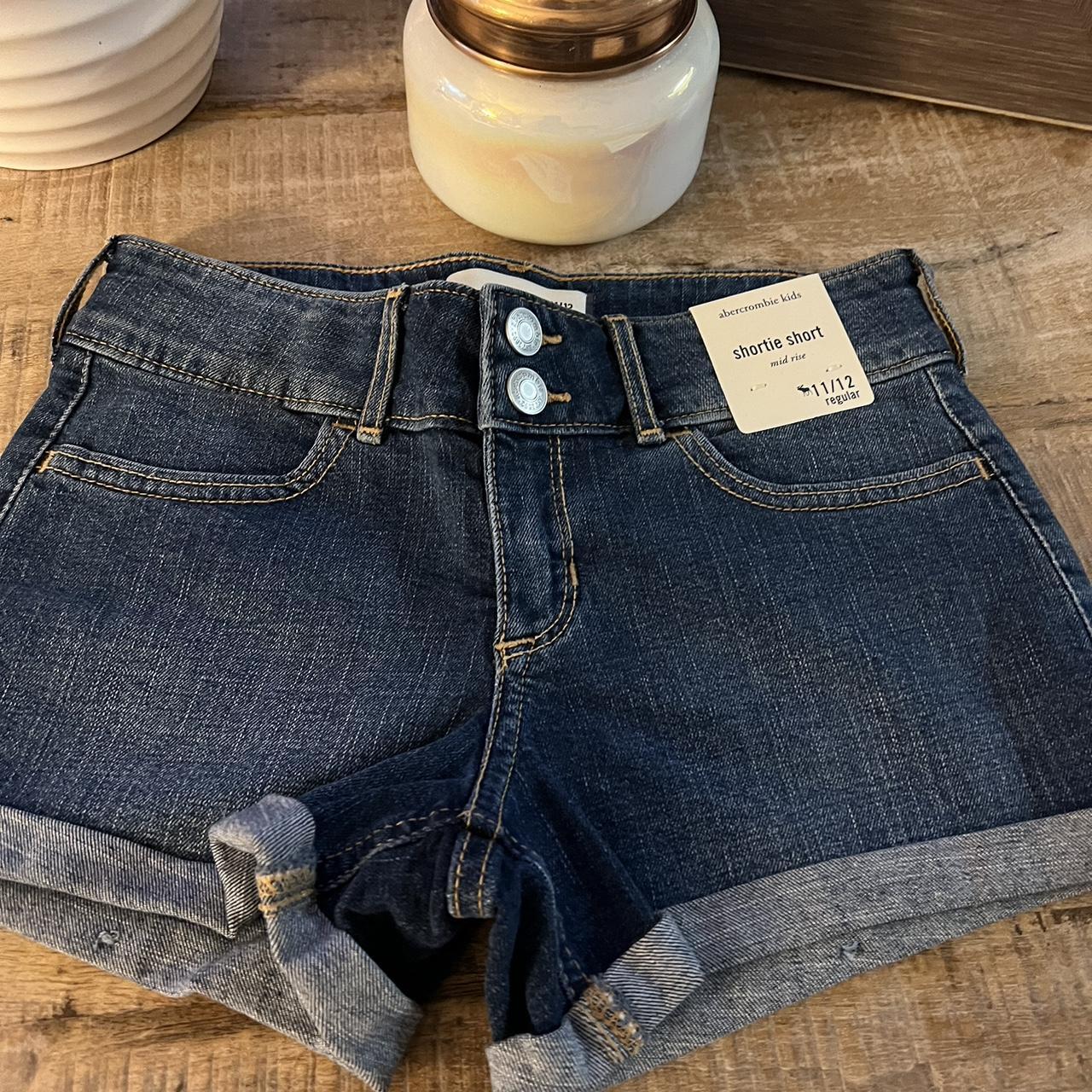 Shops 11/12 denim shorts Abercrombie kids