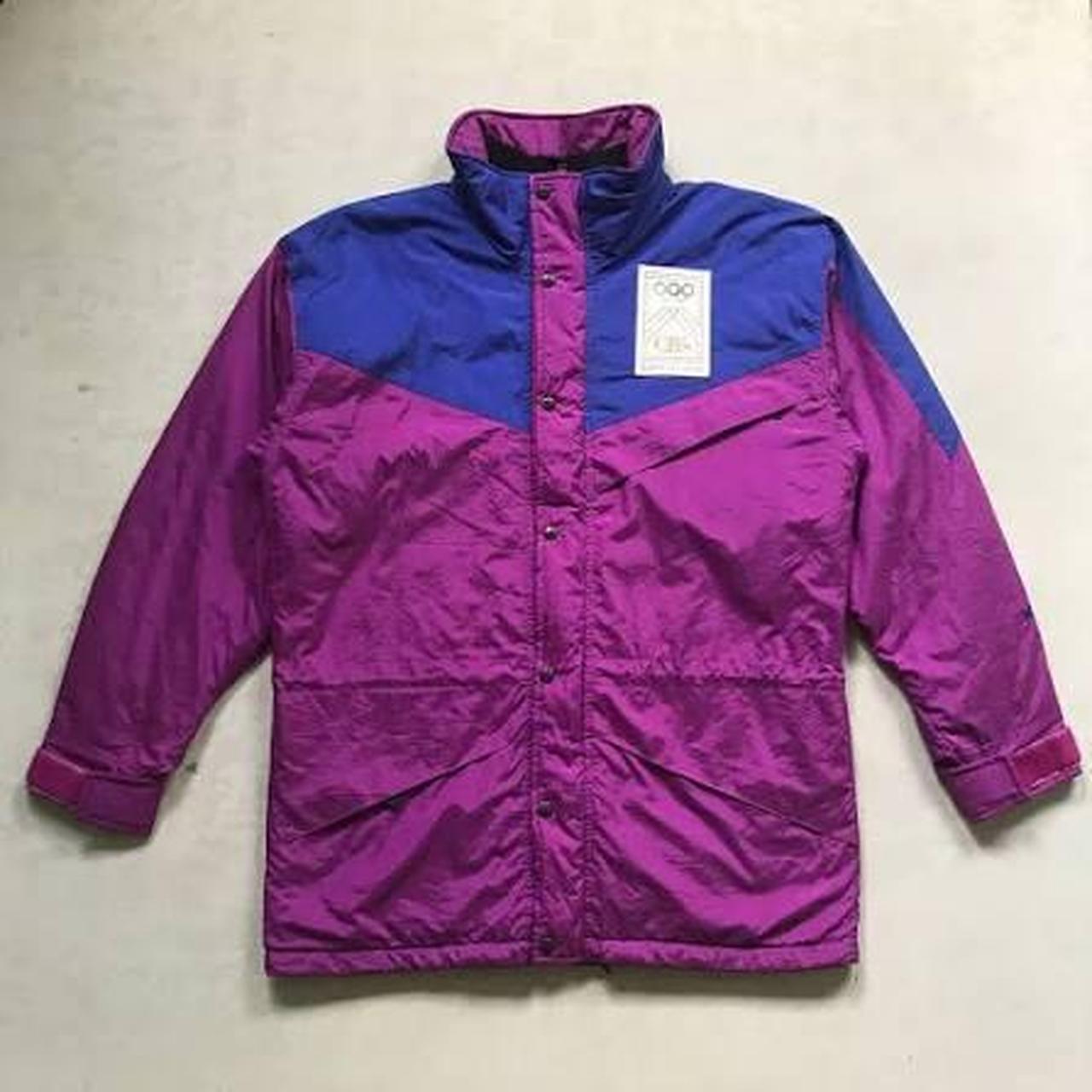 The North Face Men's Coat - Purple/Pink - L – 80s… - image 1