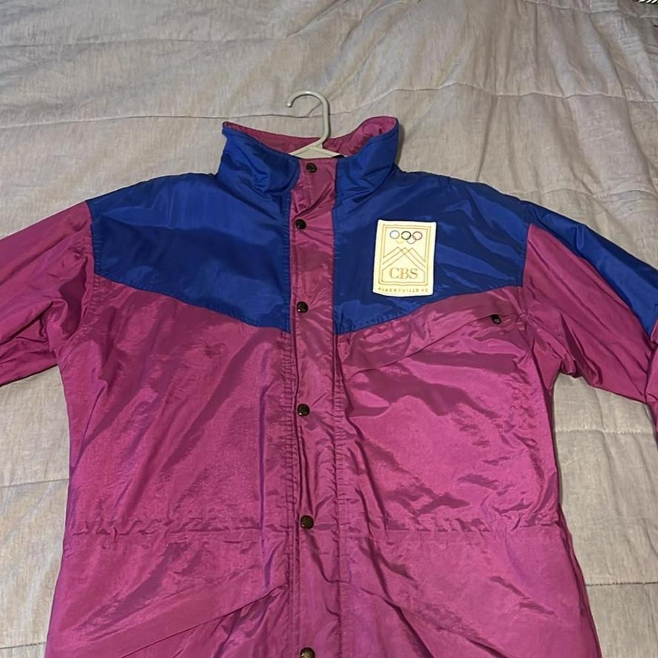 The North Face Men's Coat - Purple/Pink - L – 80s… - image 2