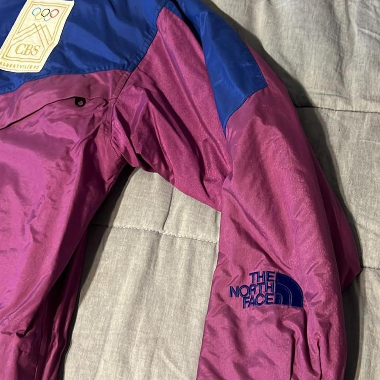 The North Face Men's Coat - Purple/Pink - L – 80s… - image 3