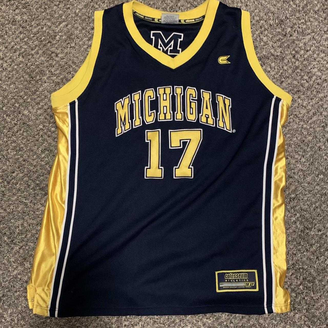 Vintage Michigan Wolverines Basketball Jersey,... - Depop