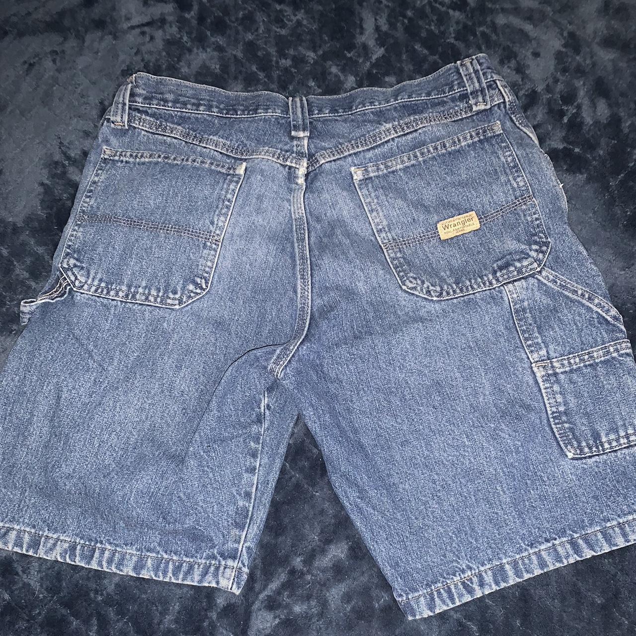 Wrangler Men's Blue Shorts | Depop