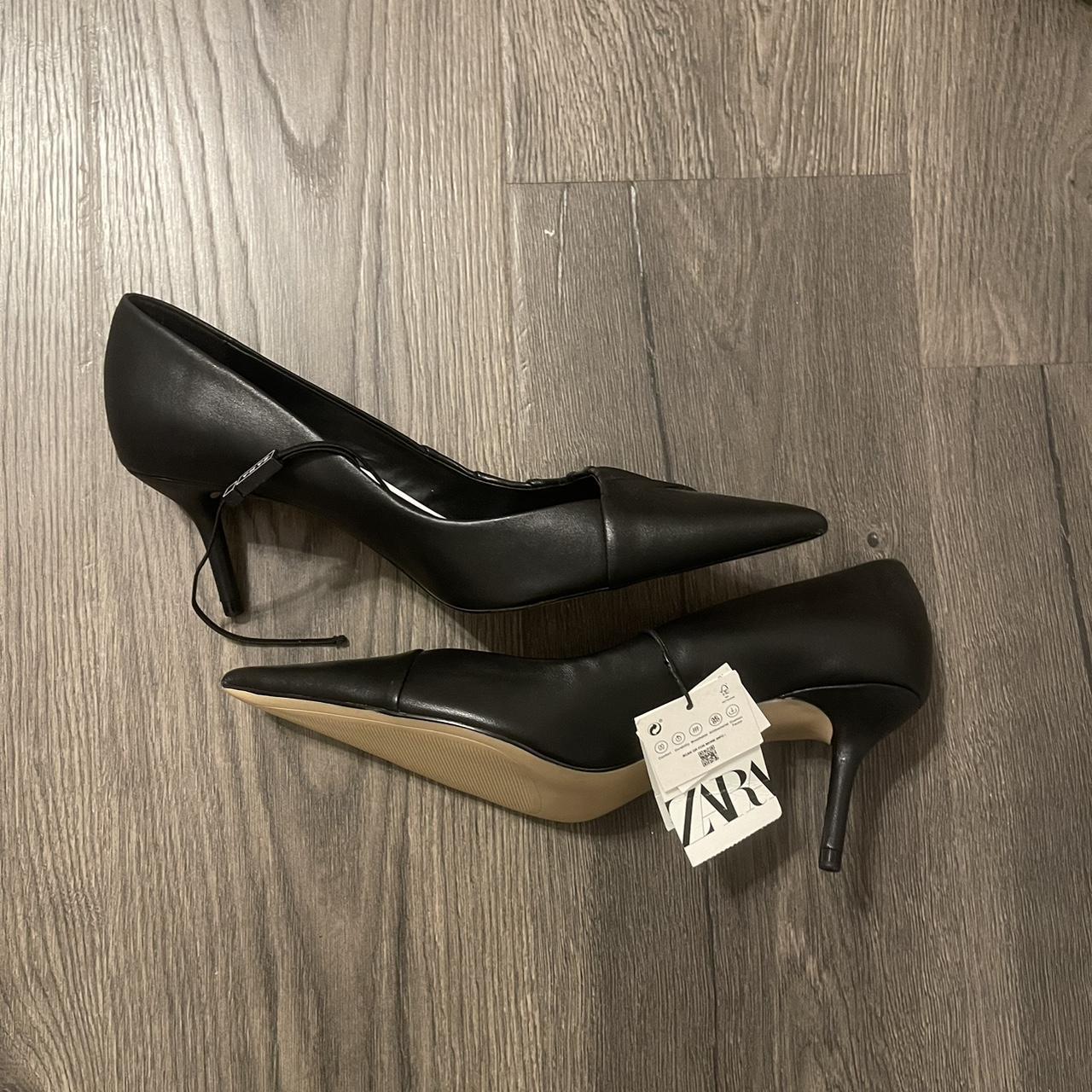 Zara zapato taco on sale heel