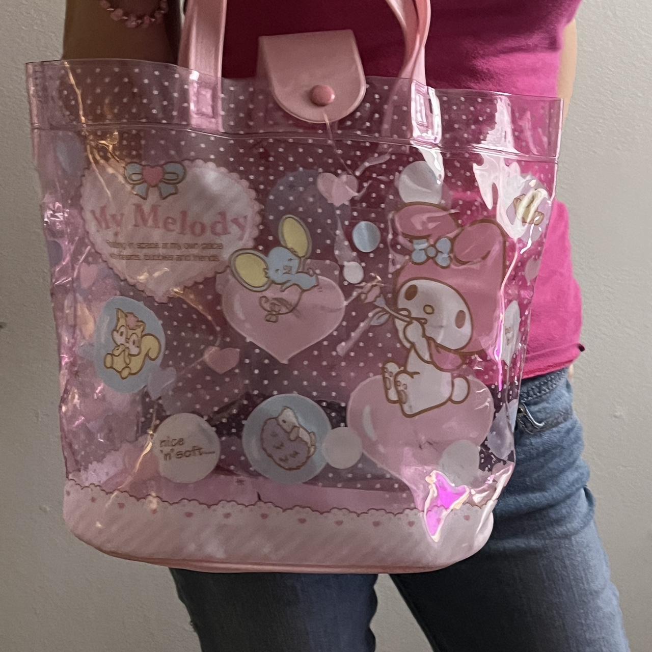 My melody Sanrio see through 🙌🏻bag with bubbles.... - Depop