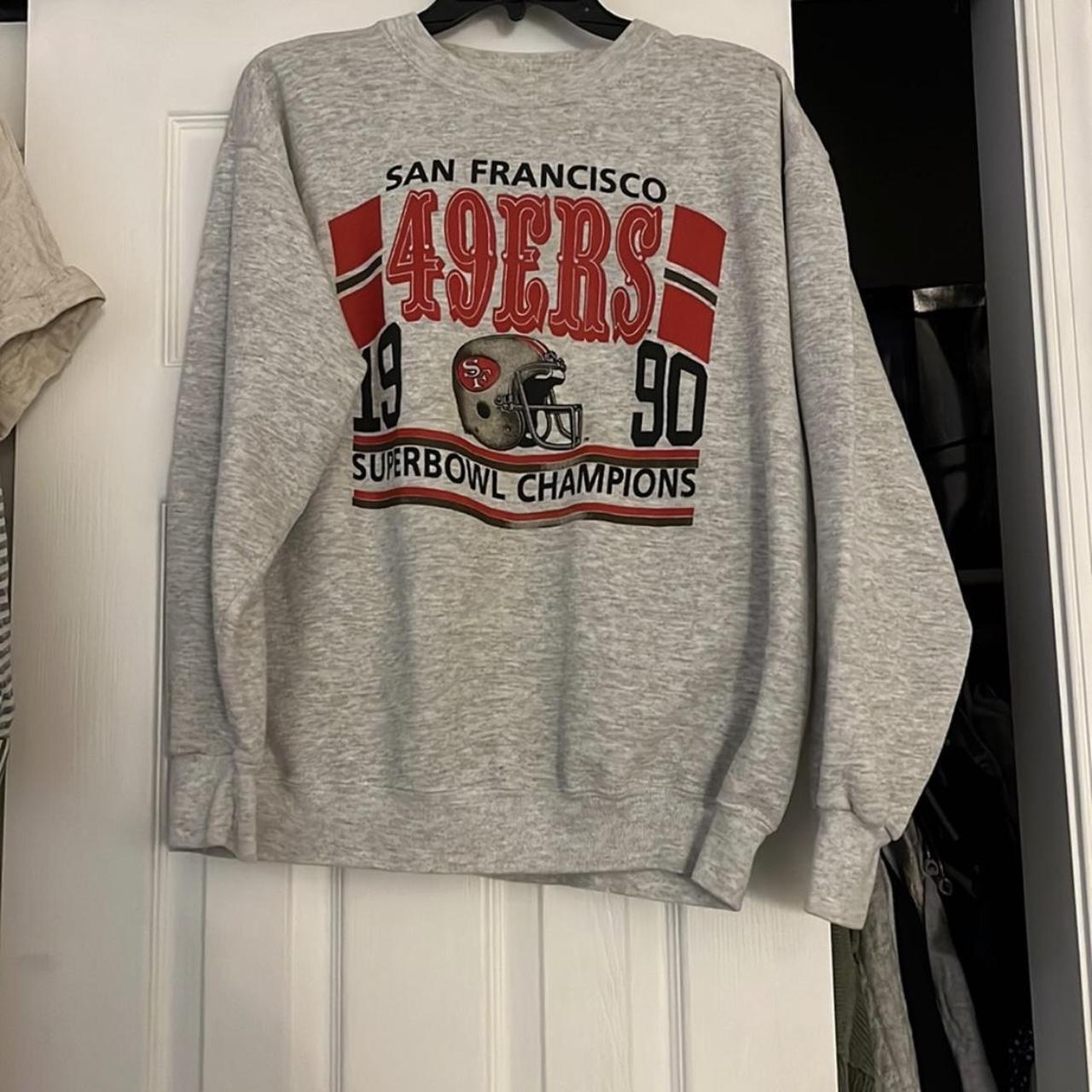 Vintage San Francisco 49ers reversible jacket See - Depop