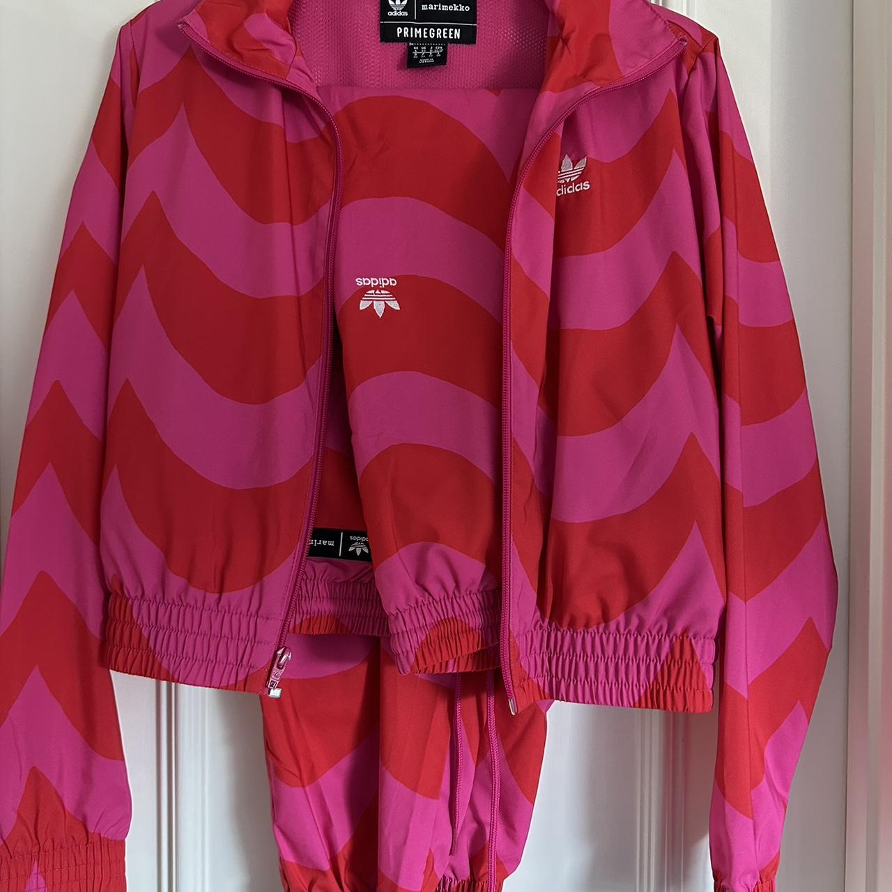 ADIDAS x MARIMEKKO collab track suit #adidas... - Depop