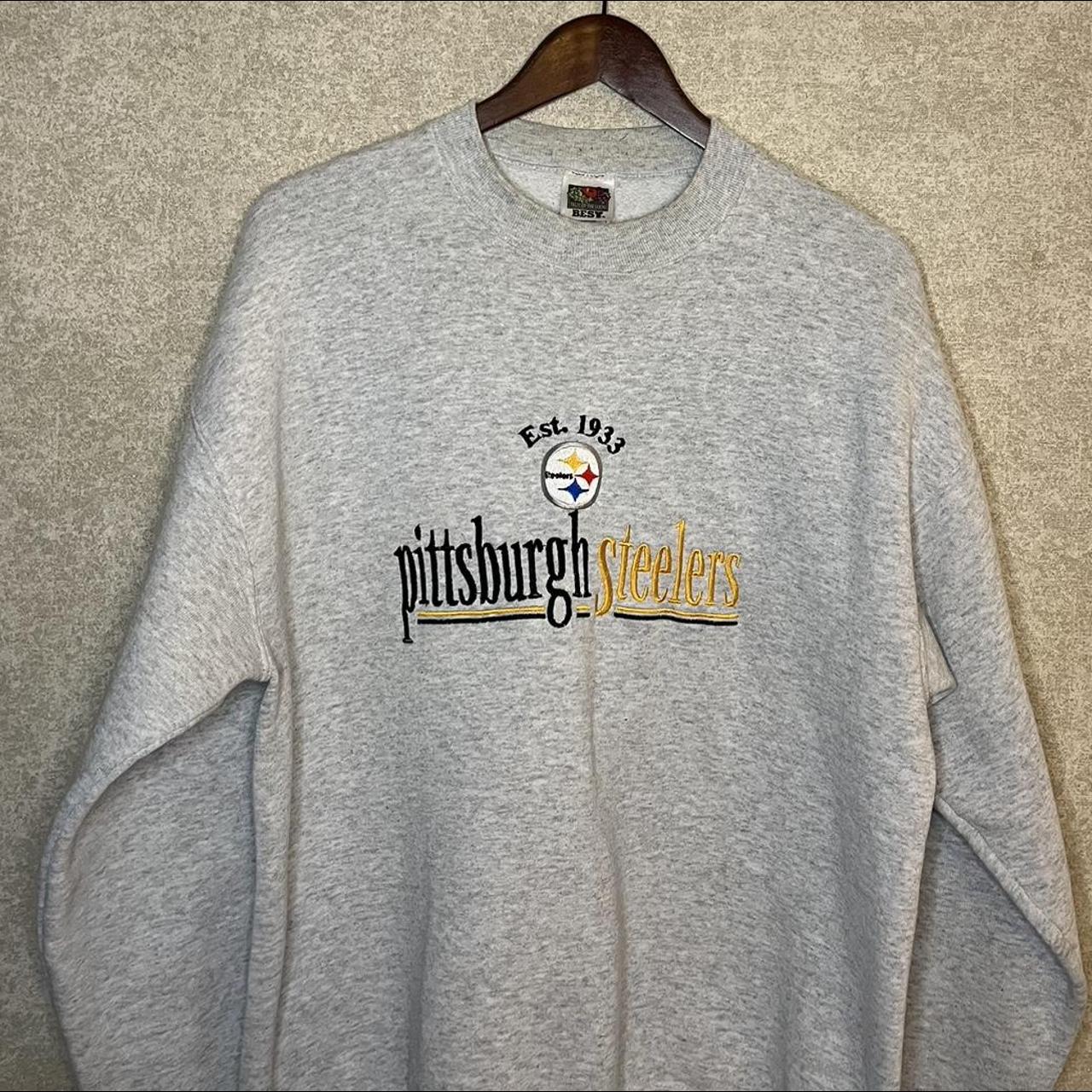 Vintage 90's Embroidered Pittsburgh Steelers - Depop