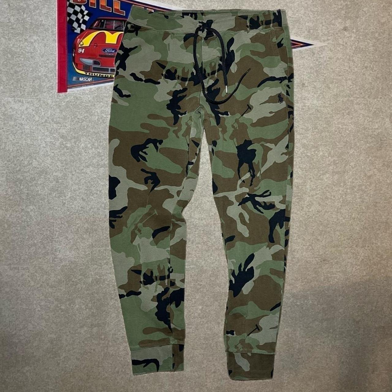 Polo best sale camo sweatpants