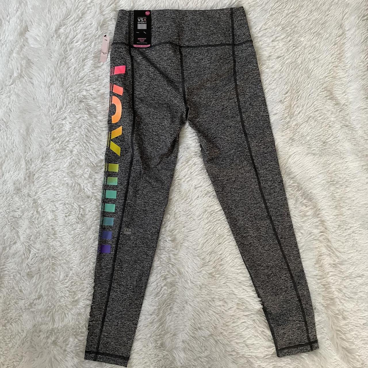 Victoria Sport Total Knockout Tight Size Medium Gray - Depop