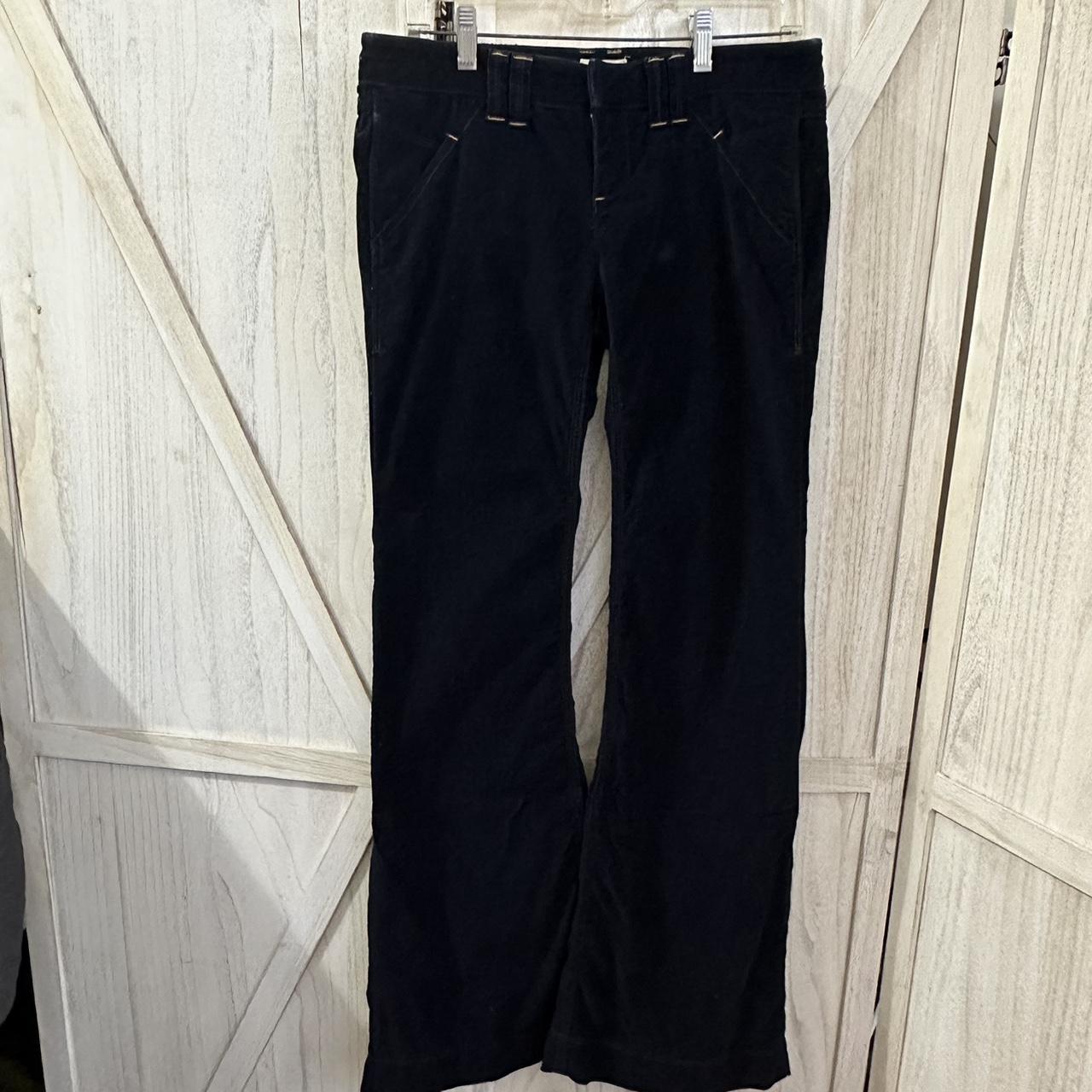 Free people velvet flare pants With cool swirly - Depop