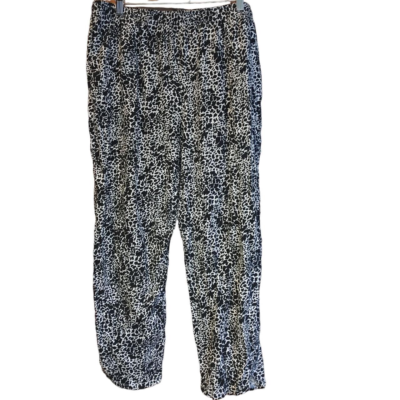 Cuddl duds leopard discount pajamas