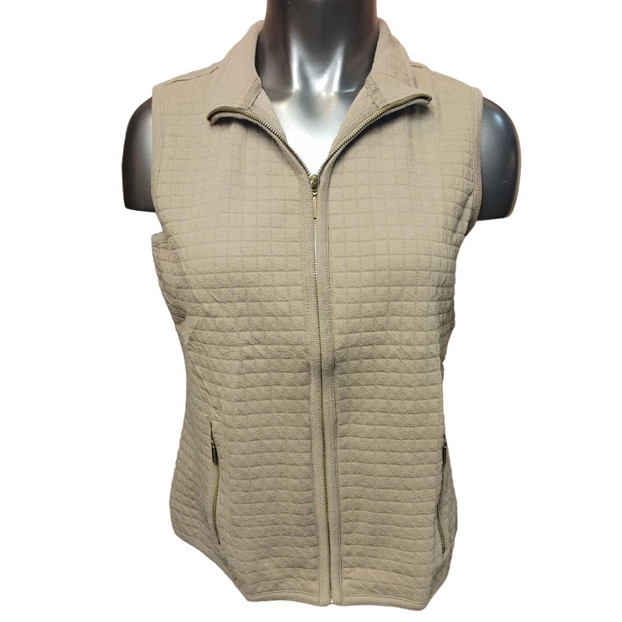 Karen scott vest hot sale sleeveless quilted