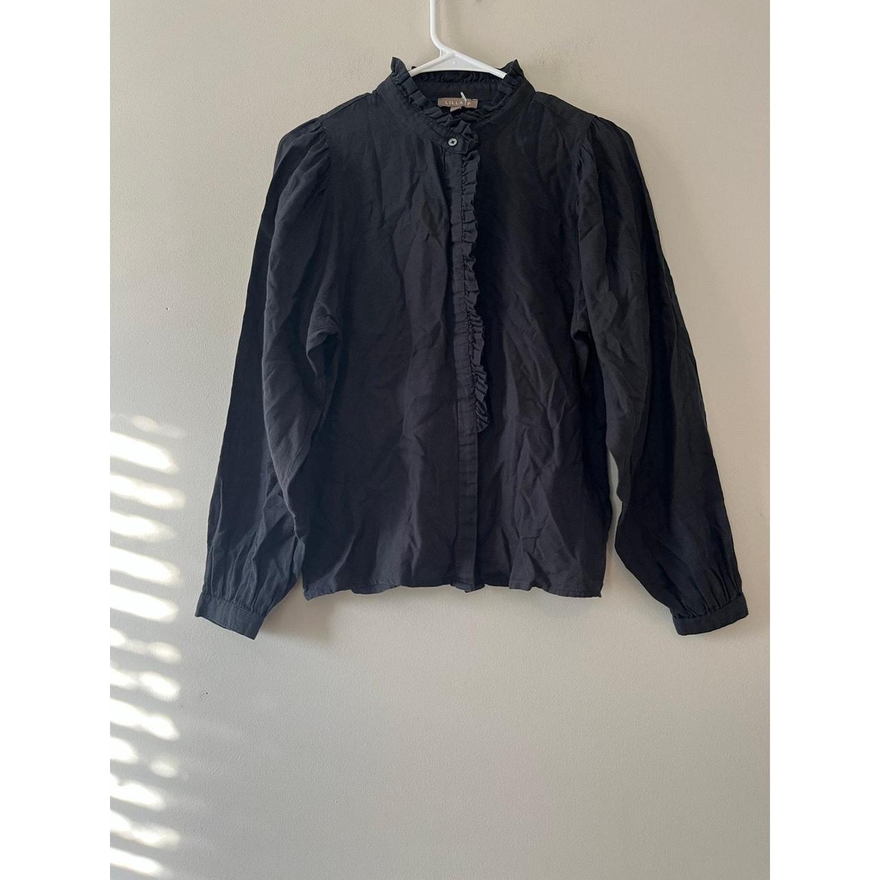 Source Unknown Women's Blouse - Black - XS – 100%… - image 1