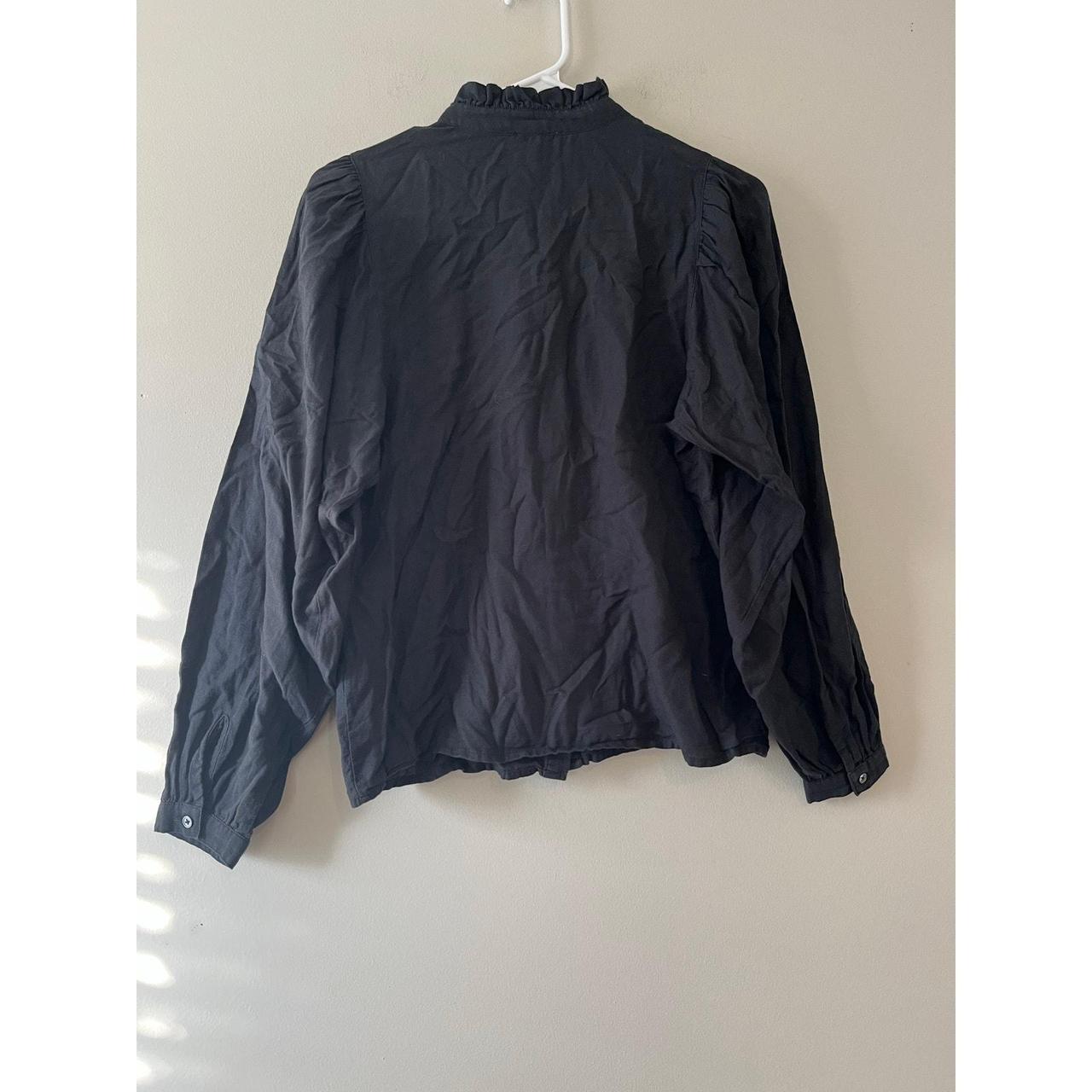 Source Unknown Women's Blouse - Black - XS – 100%… - image 6