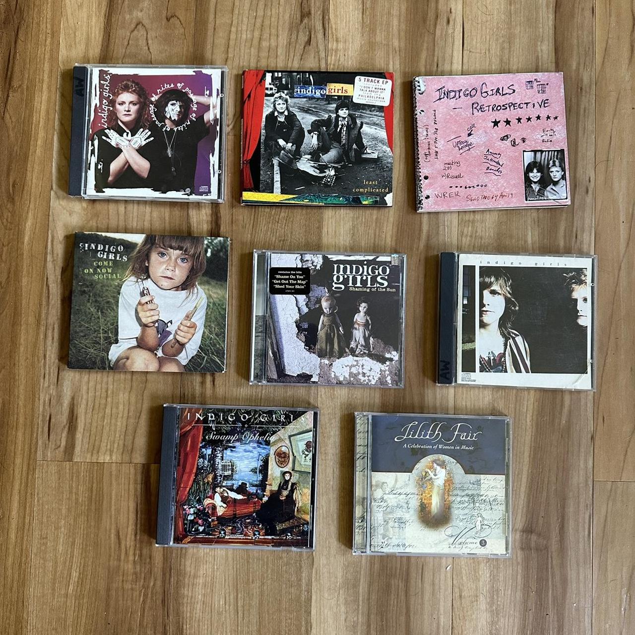 HUGE collection of original 7 Indigo Girls CD's and - Depop