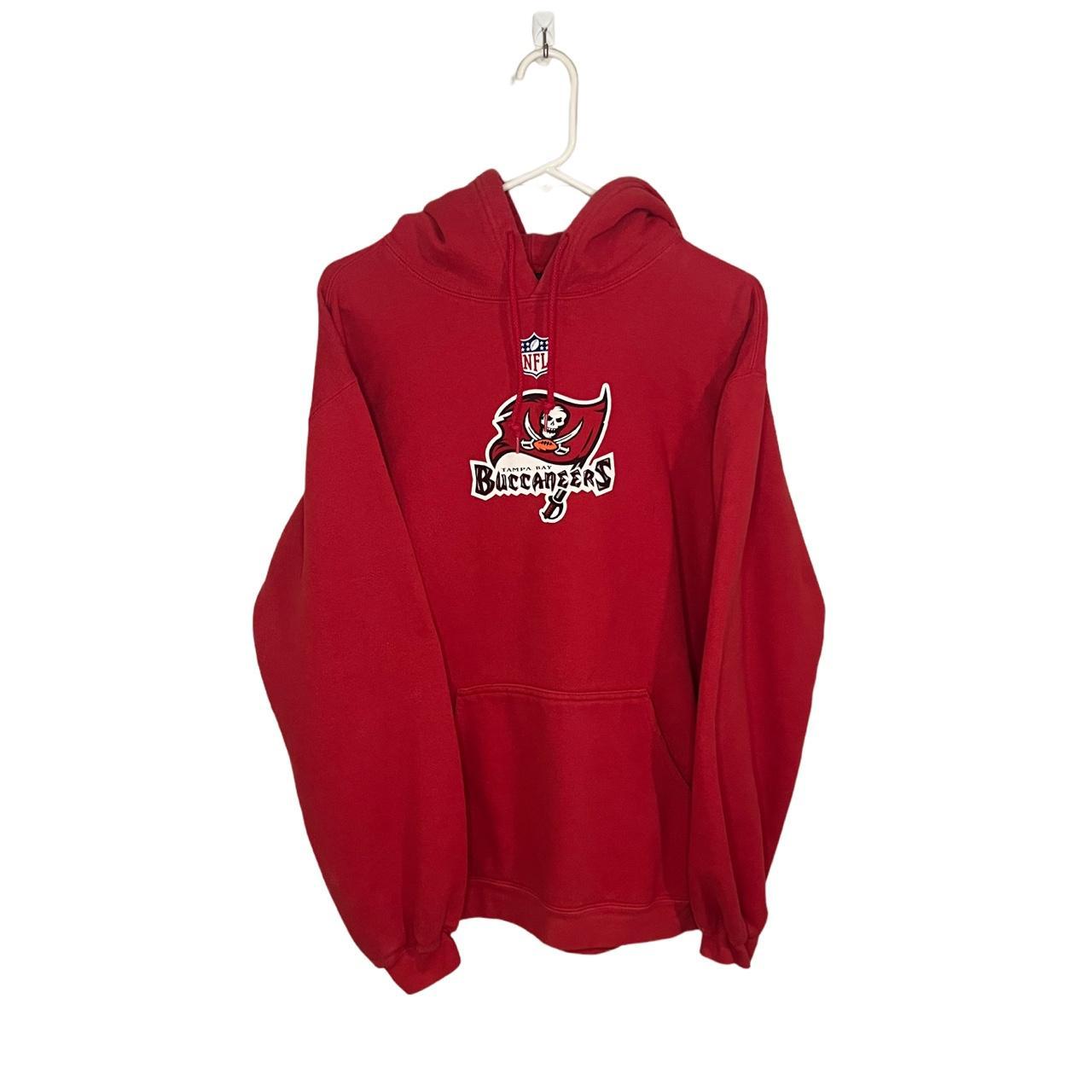 Tampa Bay Buccaneers Hoodie Tagged L. Measures 25 x - Depop