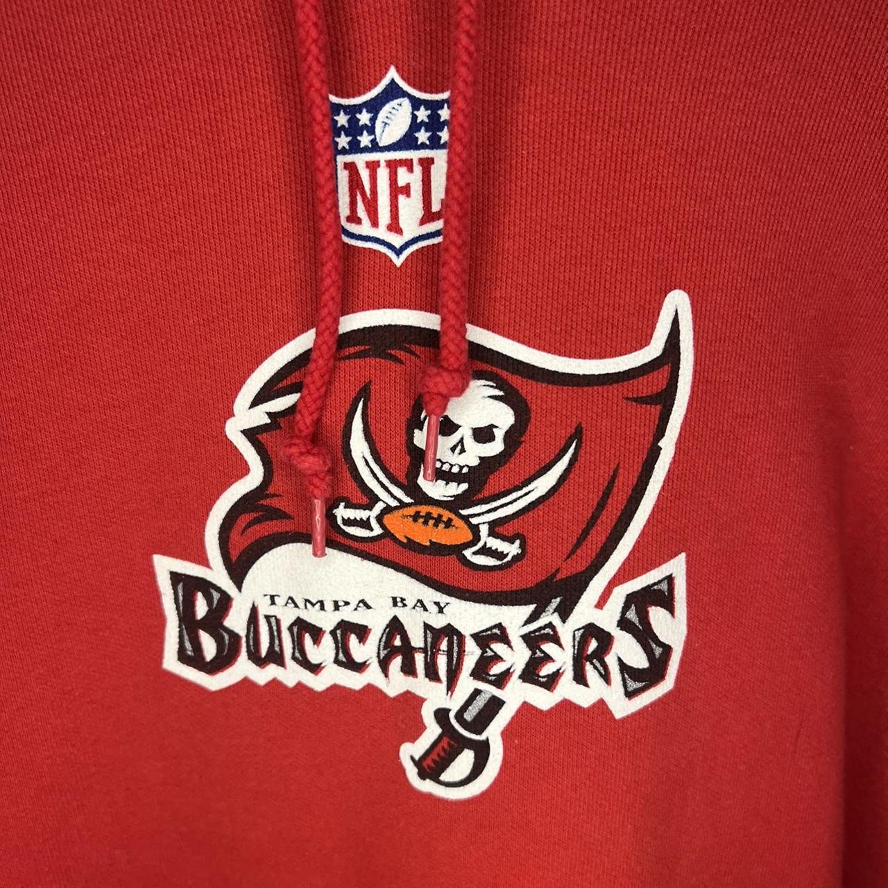 Tampa Bay Buccaneers Hoodie Tagged L. Measures 25 x - Depop