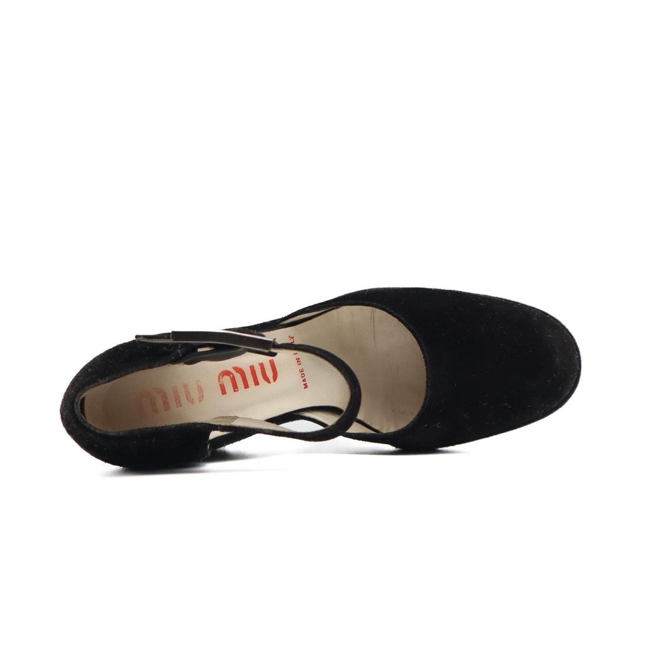 Miu Miu Women's Pumps - Black - US 7.5 – Miu Miu … - image 4