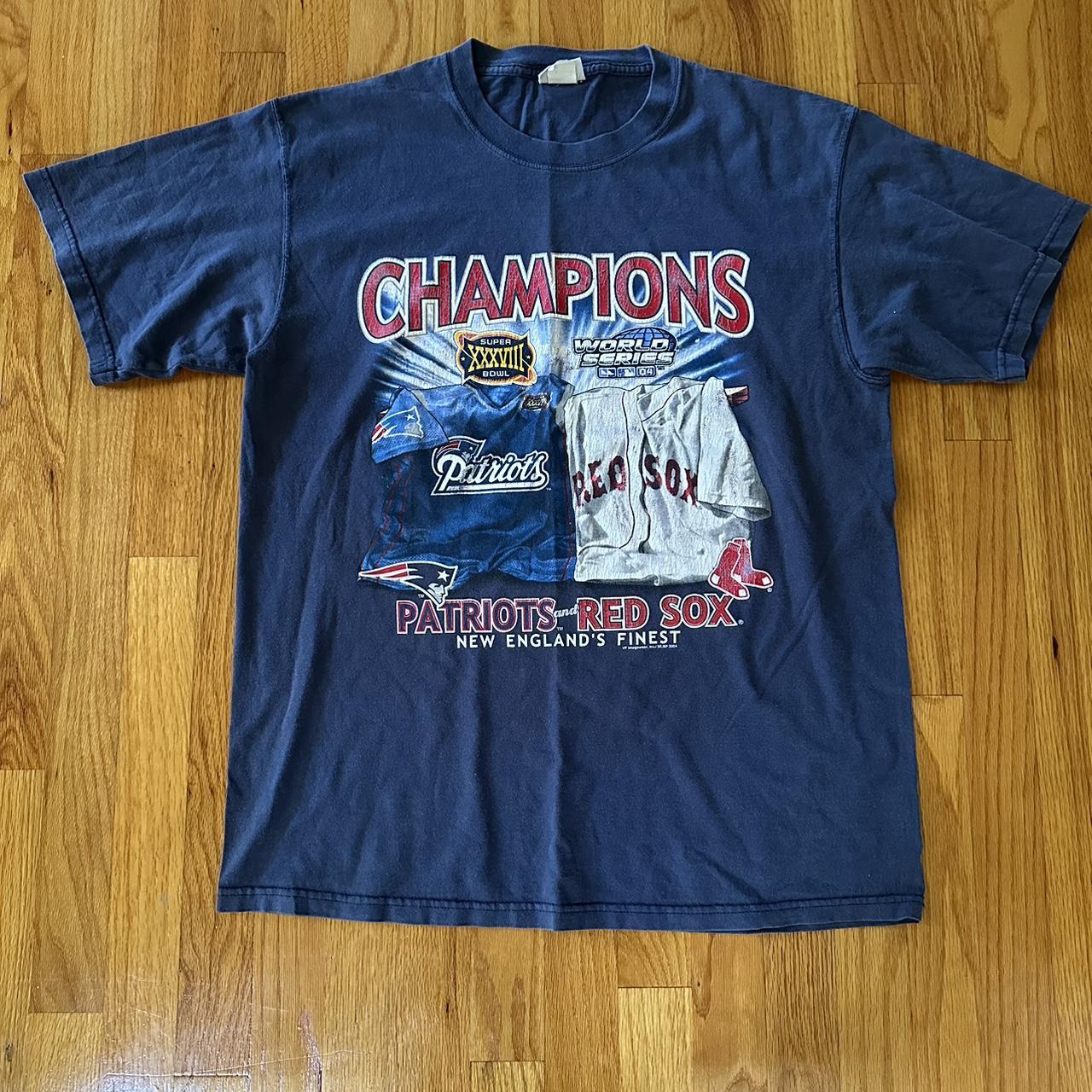 Champion, Shirts, Vintage New England Patriots Tshirt