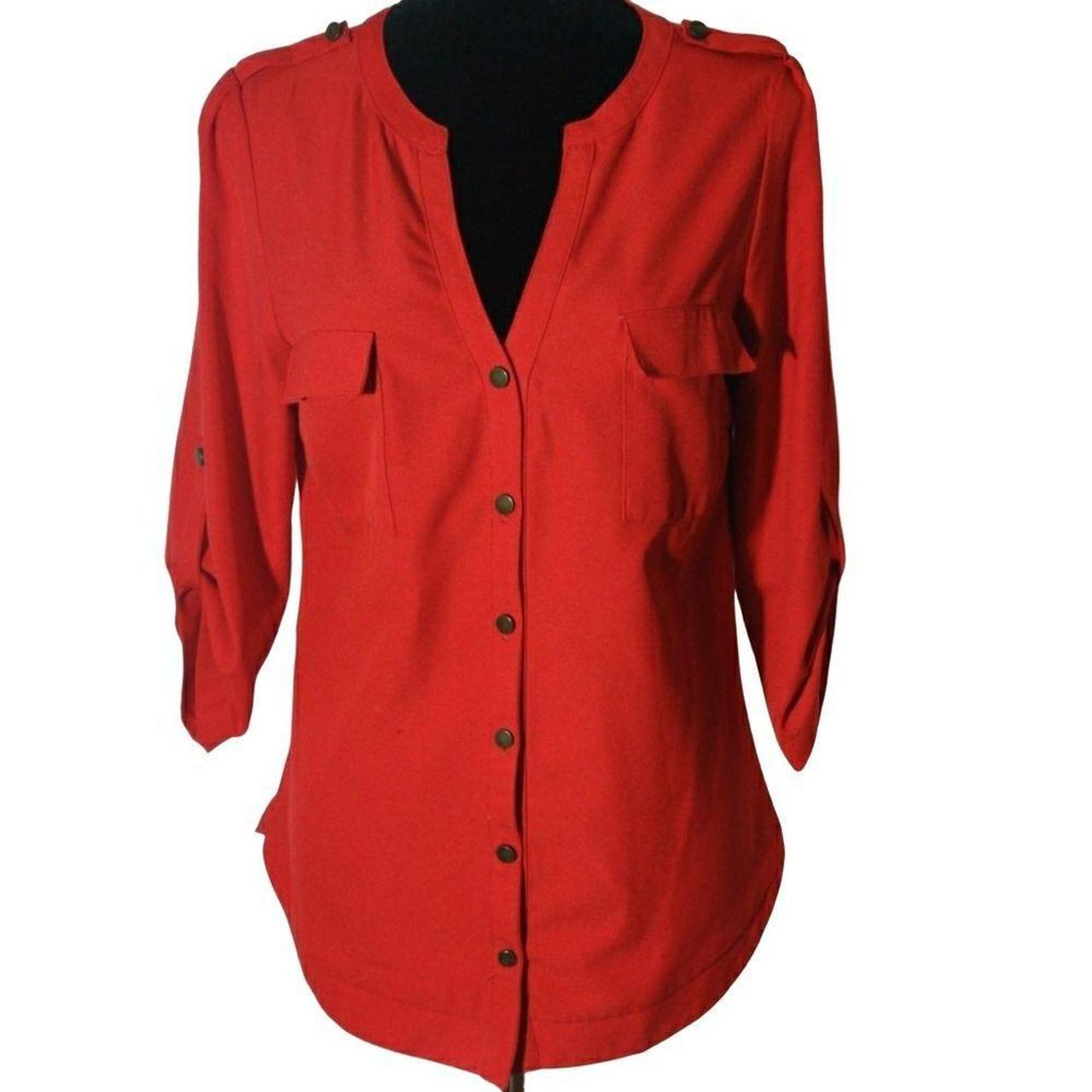 Women's Red Shirt Depop