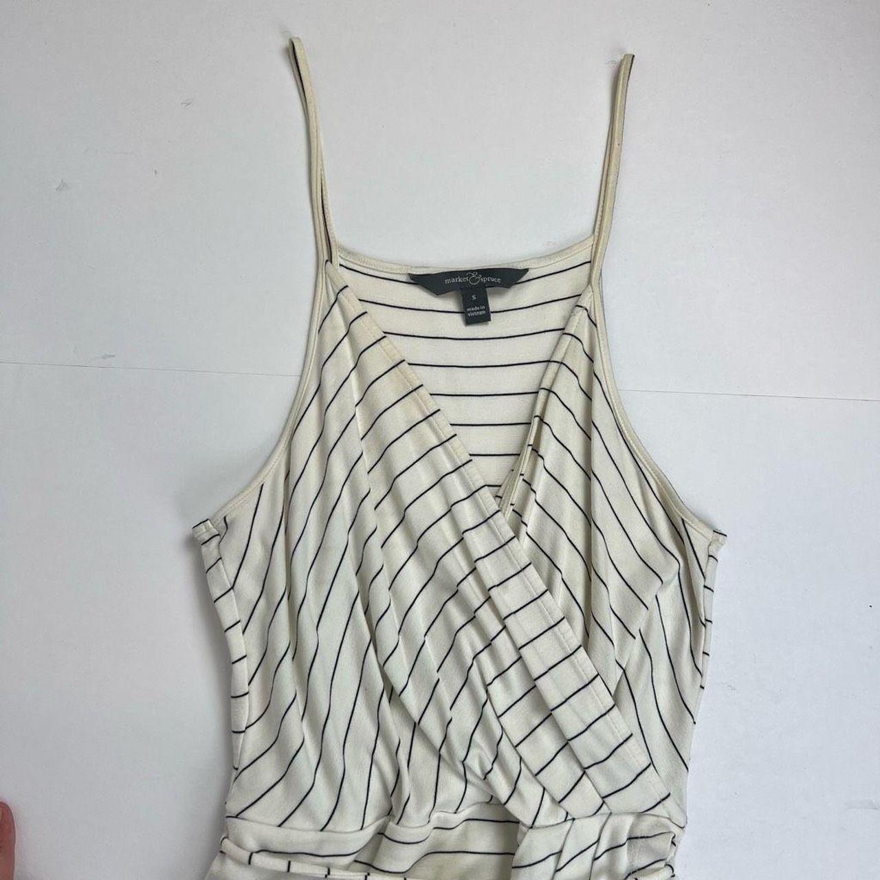 Market and spruce striped dress sale