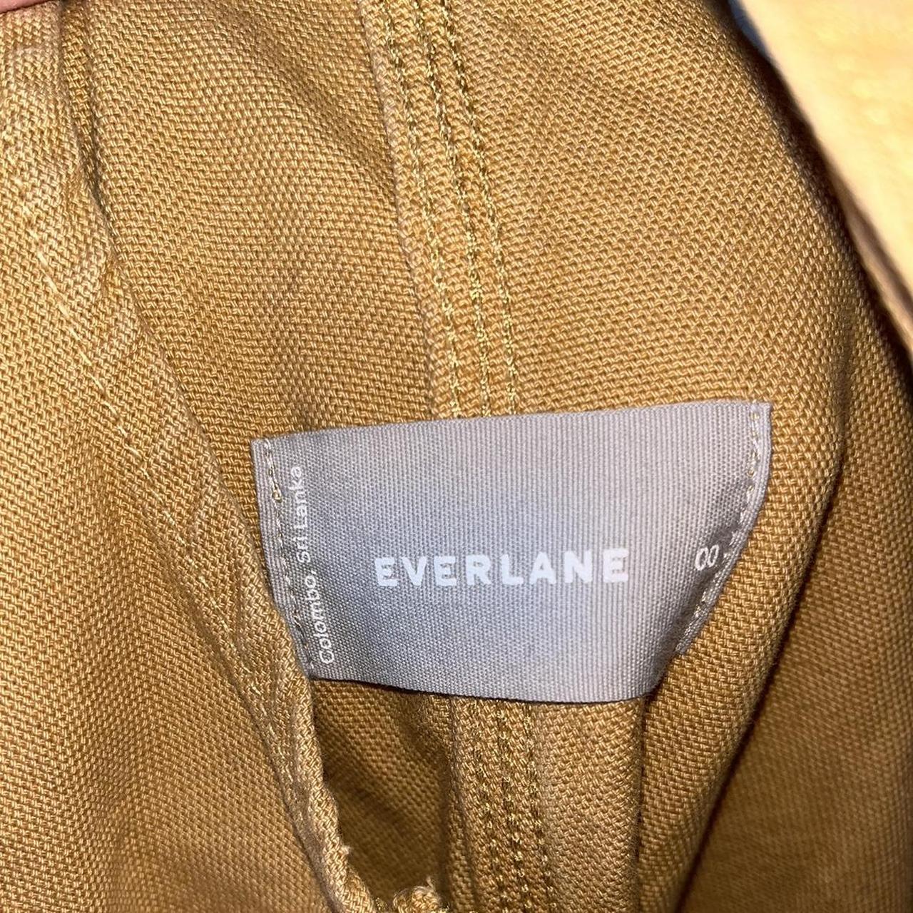 Everlane Women's Tan and Yellow Dungarees-overalls | Depop