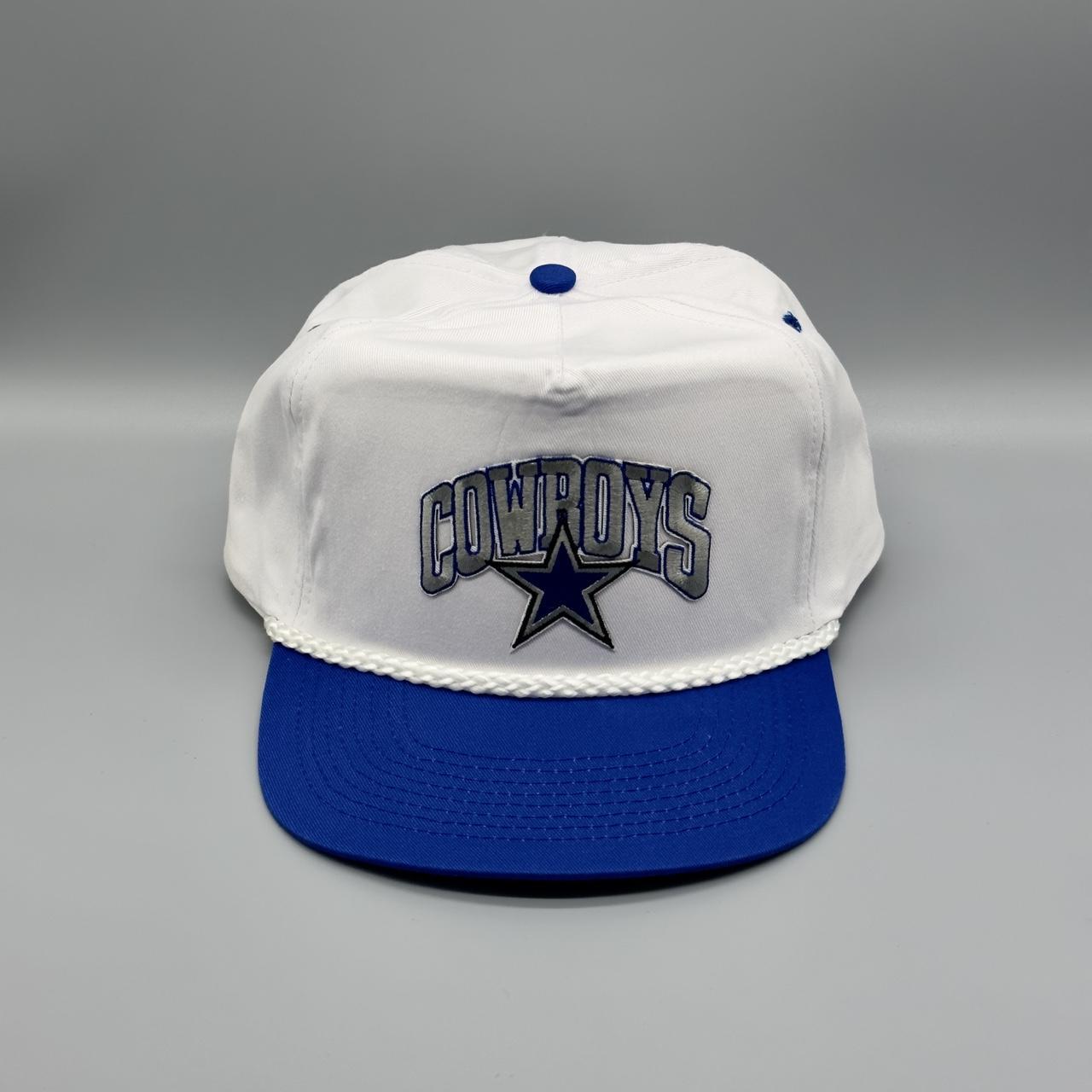 1990s dallas cowboys shark tooth hat good - Depop