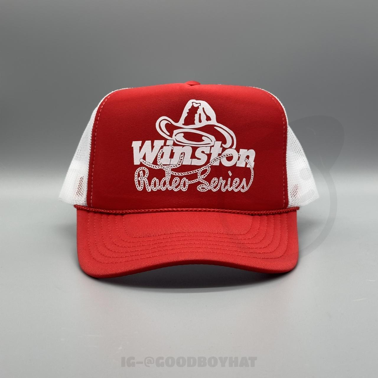 【90s】Winston ウィンストン キャップ ベロア vintage 90s】Winston ウィンストン キャップ ベロア vintage ④