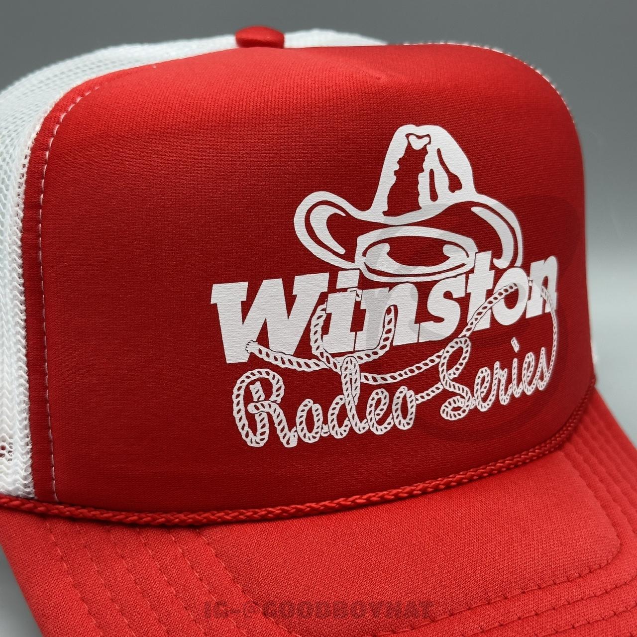 Vintage Style Winston Rodeo Series Hat - 80s 90s - | Depop