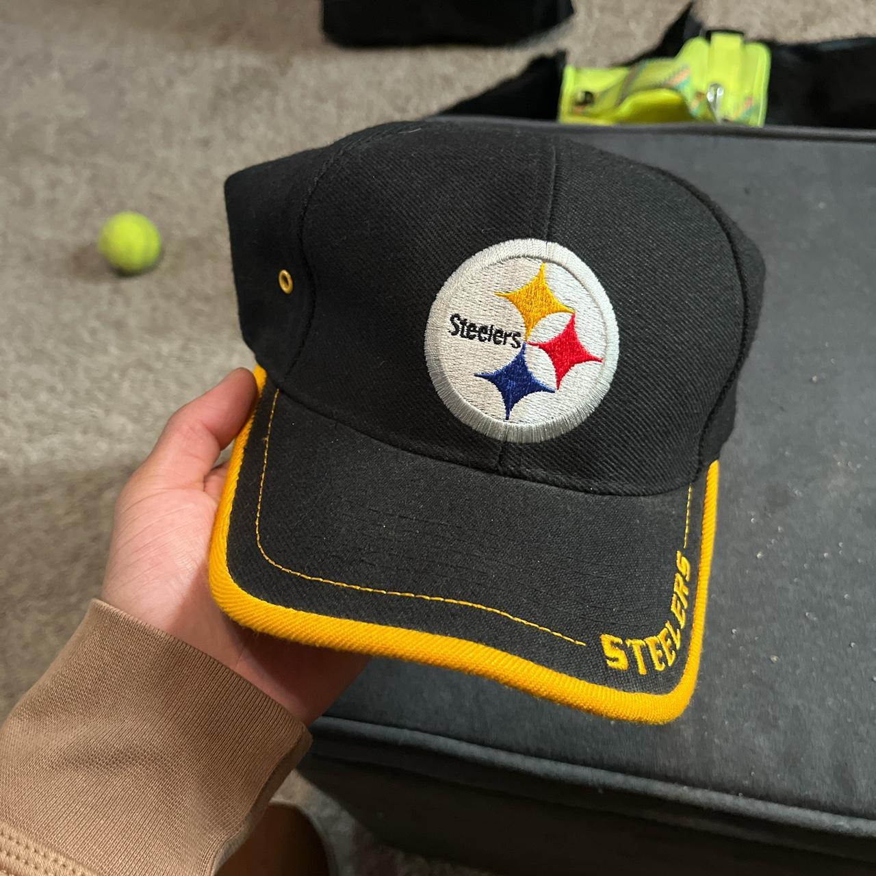 Vintage Pittsburgh Steelers Logo 7 Logo Hat Used - Depop