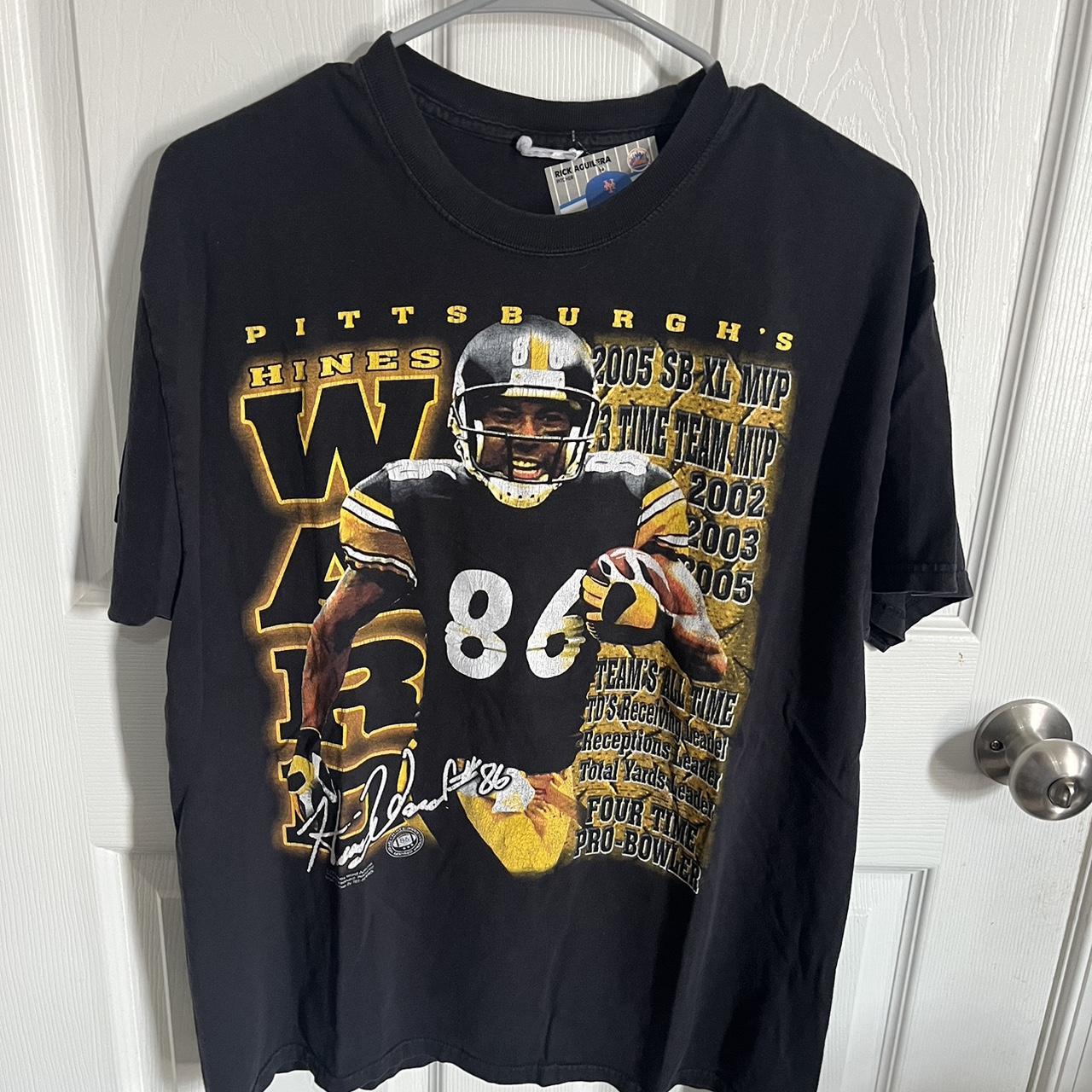 Pittsburgh Steelers Hines Ward T Shirt Sz XL NFL Football 2000s