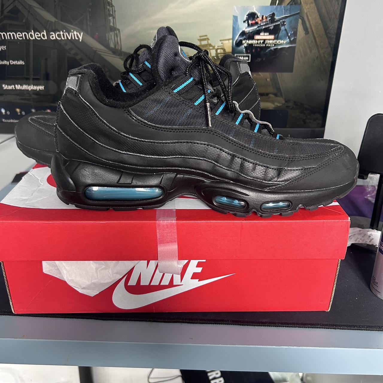 air max 95 black laser blue