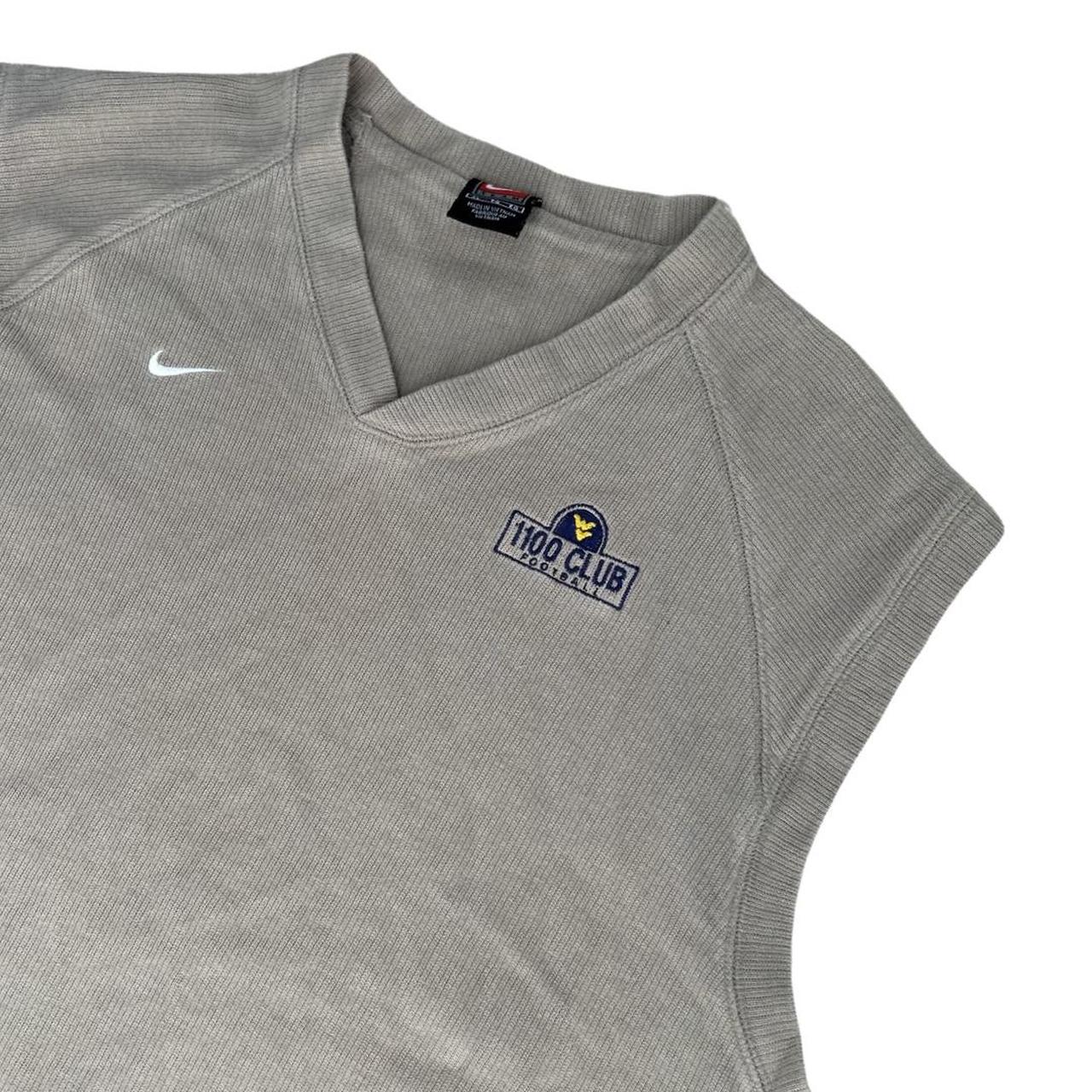 Vintage Y2K Nike Sweater Vest Brand Nike Size... Depop