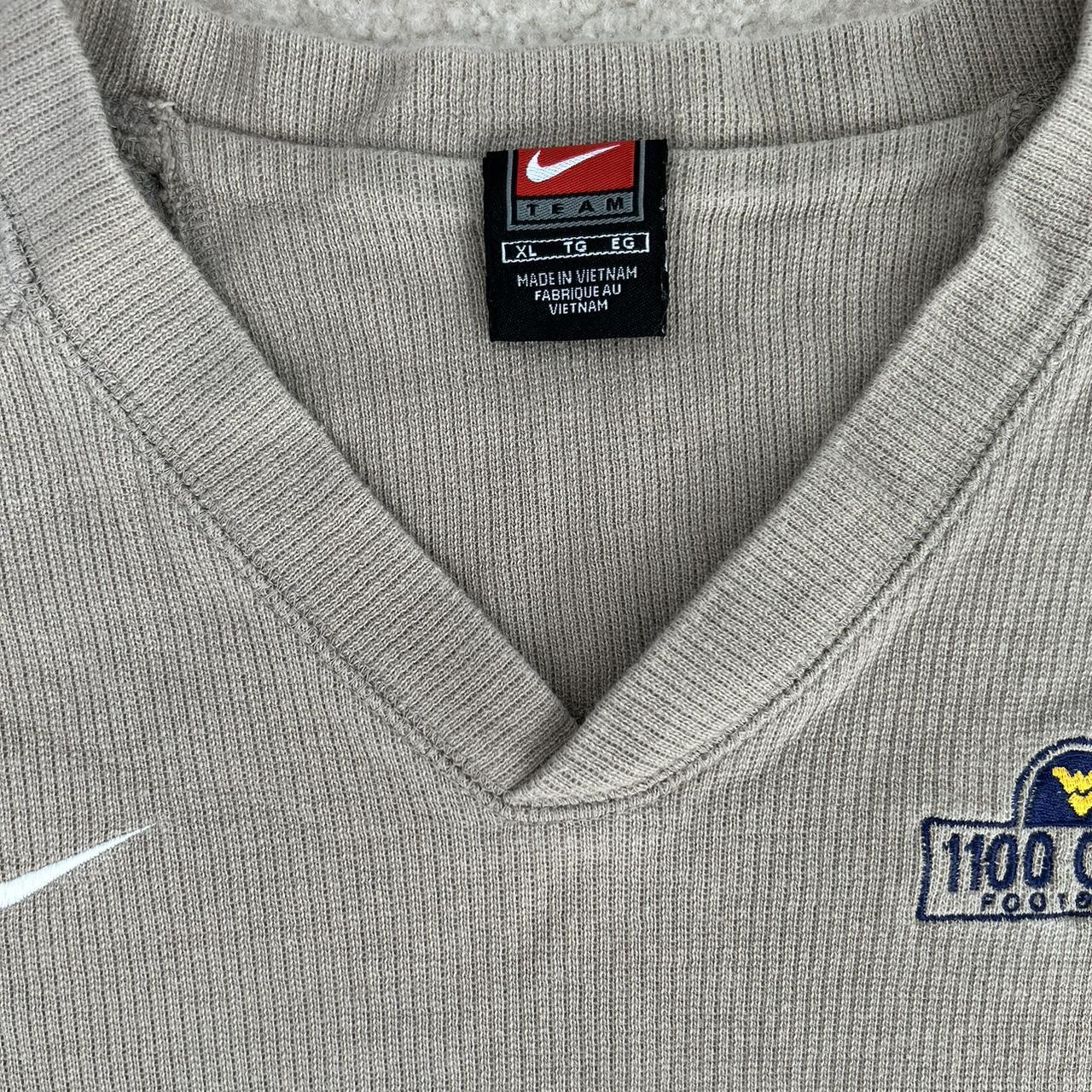 Vintage Y2K Nike Sweater Vest Brand Nike Size... Depop