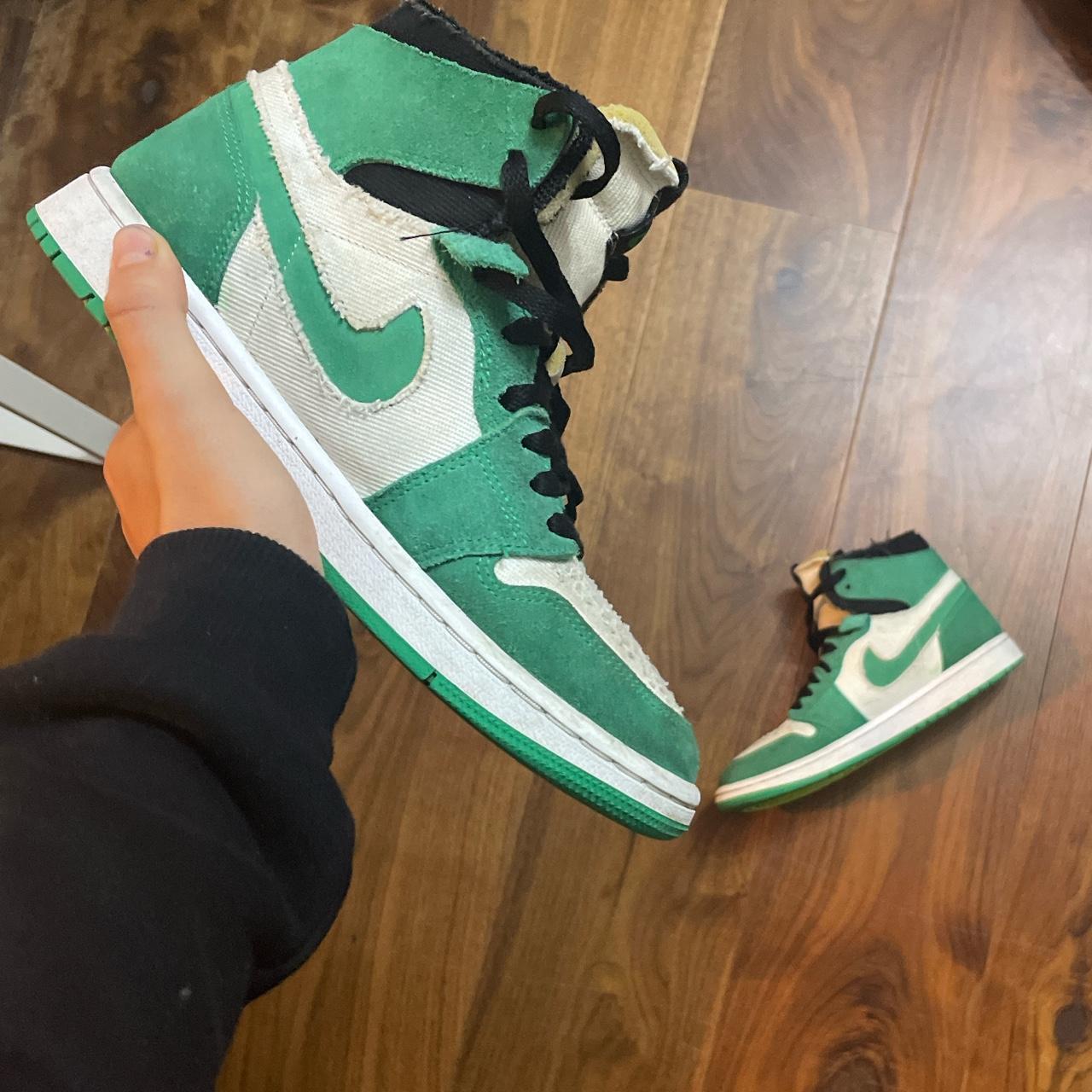 spartan green jordan 1