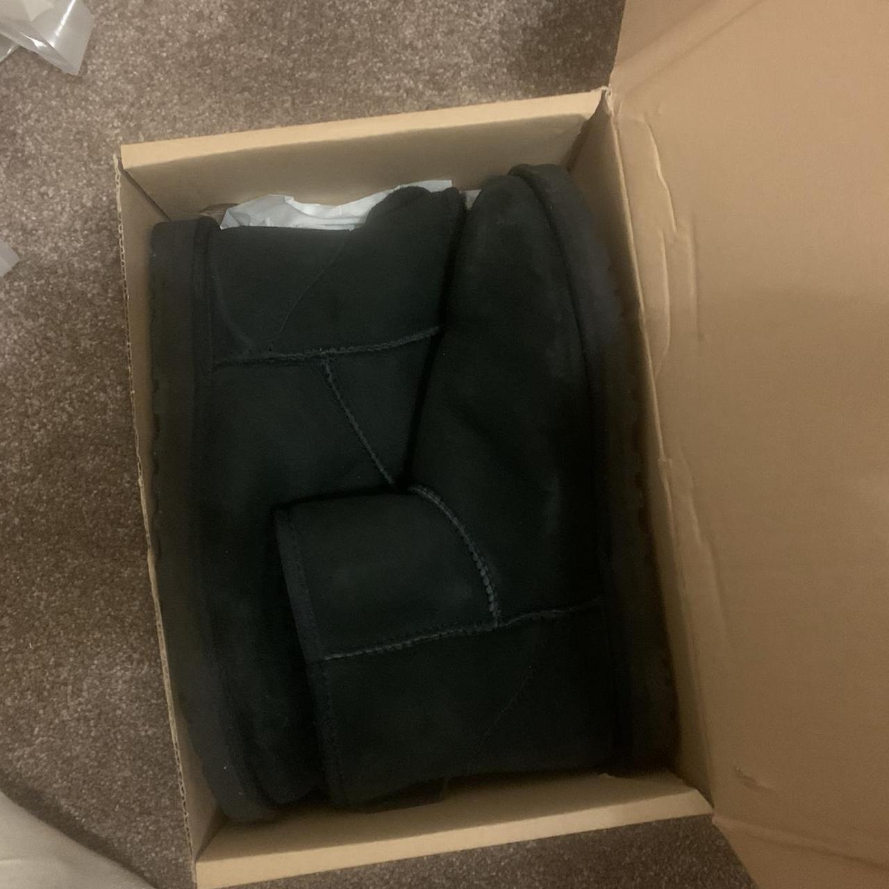 Mens black ugg boots size 9 Used good... Depop