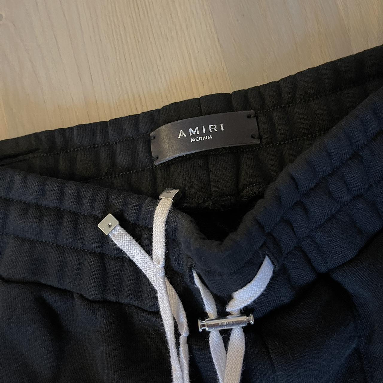 AMIRI men jogging bottoms marked size M BUT see real... Depop