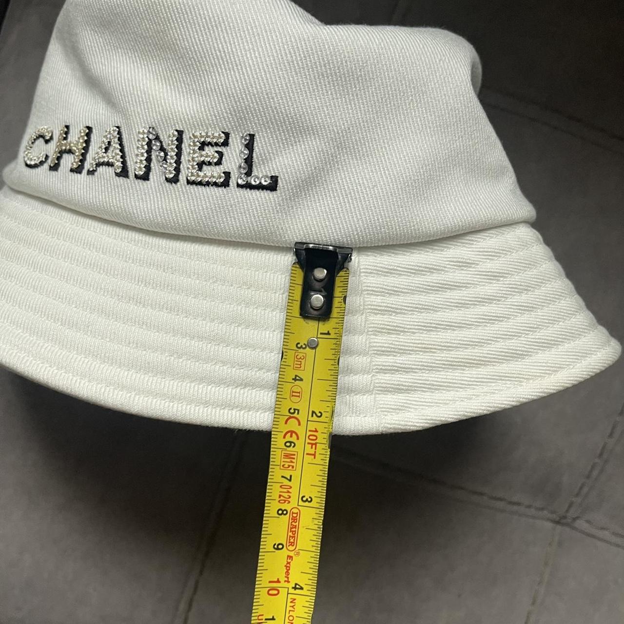 CHANEL bucket hat size as in photos , 100%