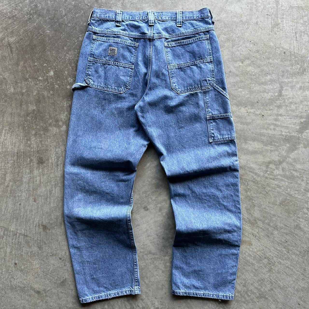 Lee Carpenter Jeans Size / 36 x 32 Condition /... - Depop