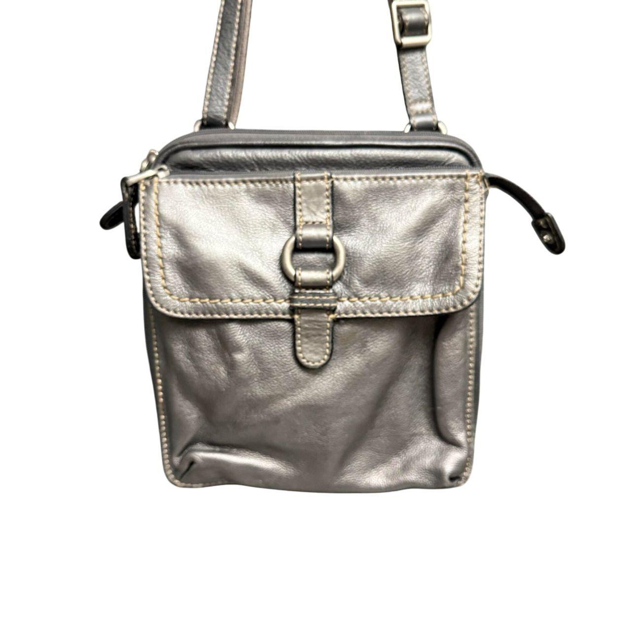 Fossil Women's Bag - Grey – VTG Fossil Luxurious … - image 4