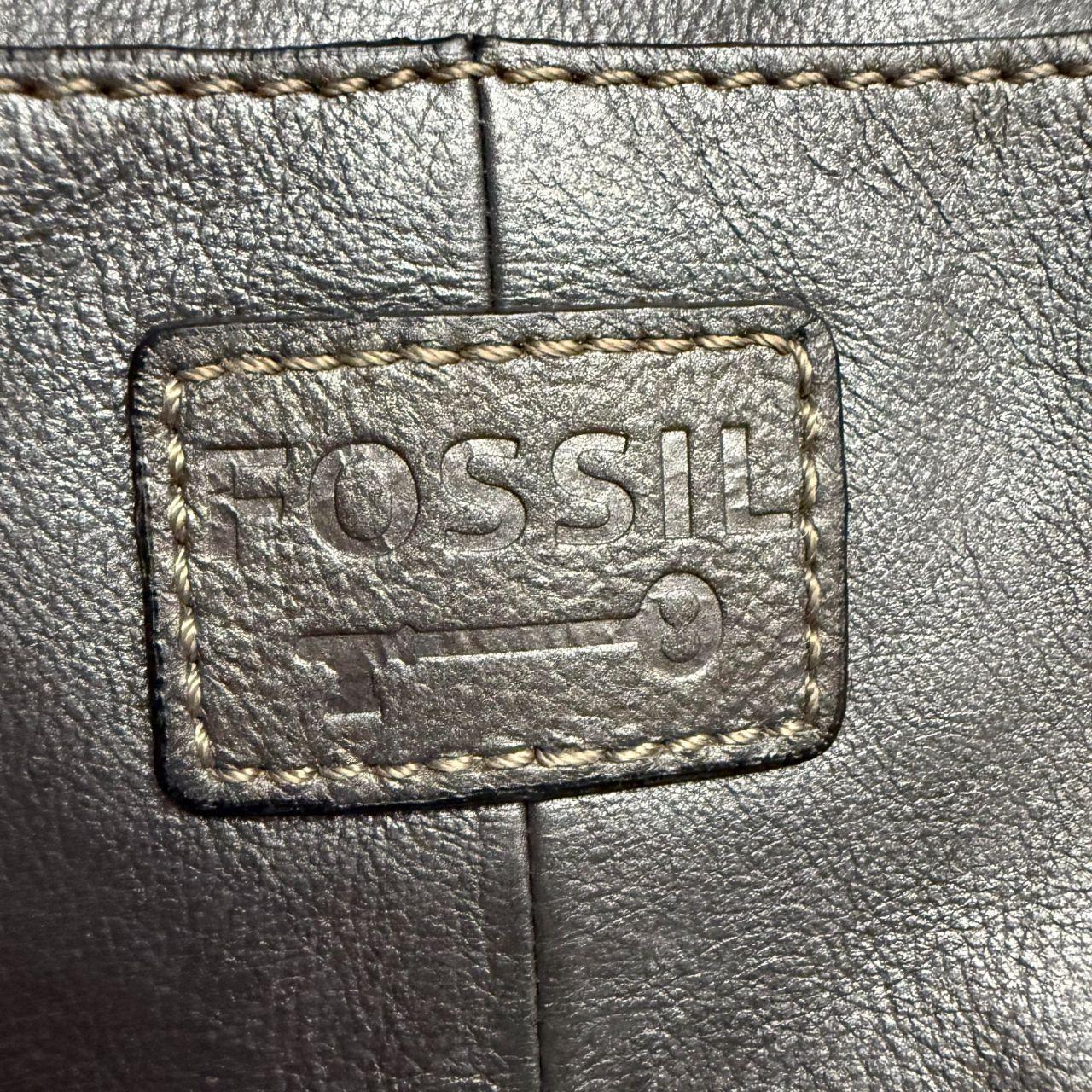 Fossil Women's Bag - Grey – VTG Fossil Luxurious … - image 3
