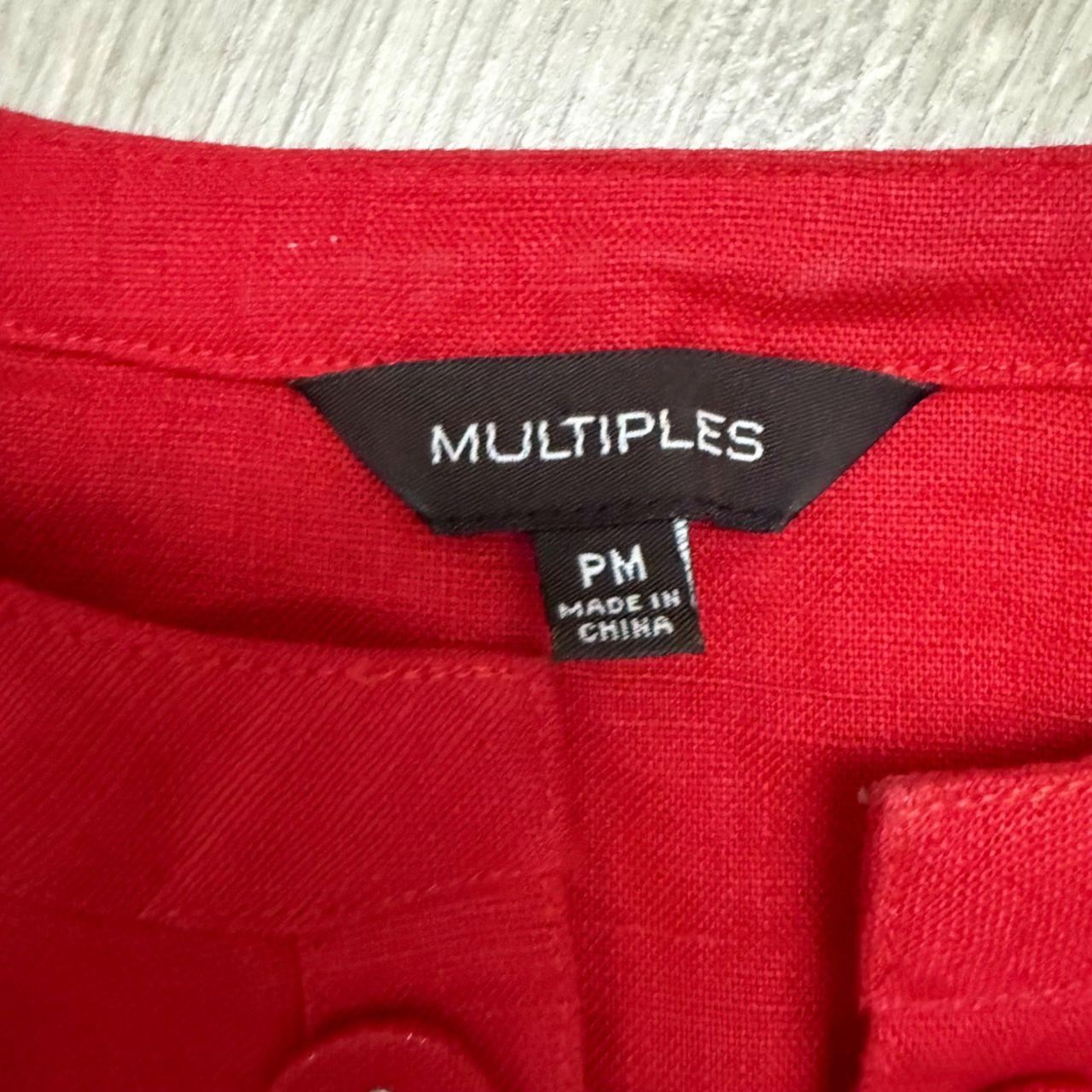 Multiples Women's Jacket - Red - M – Multiples Wo… - image 5