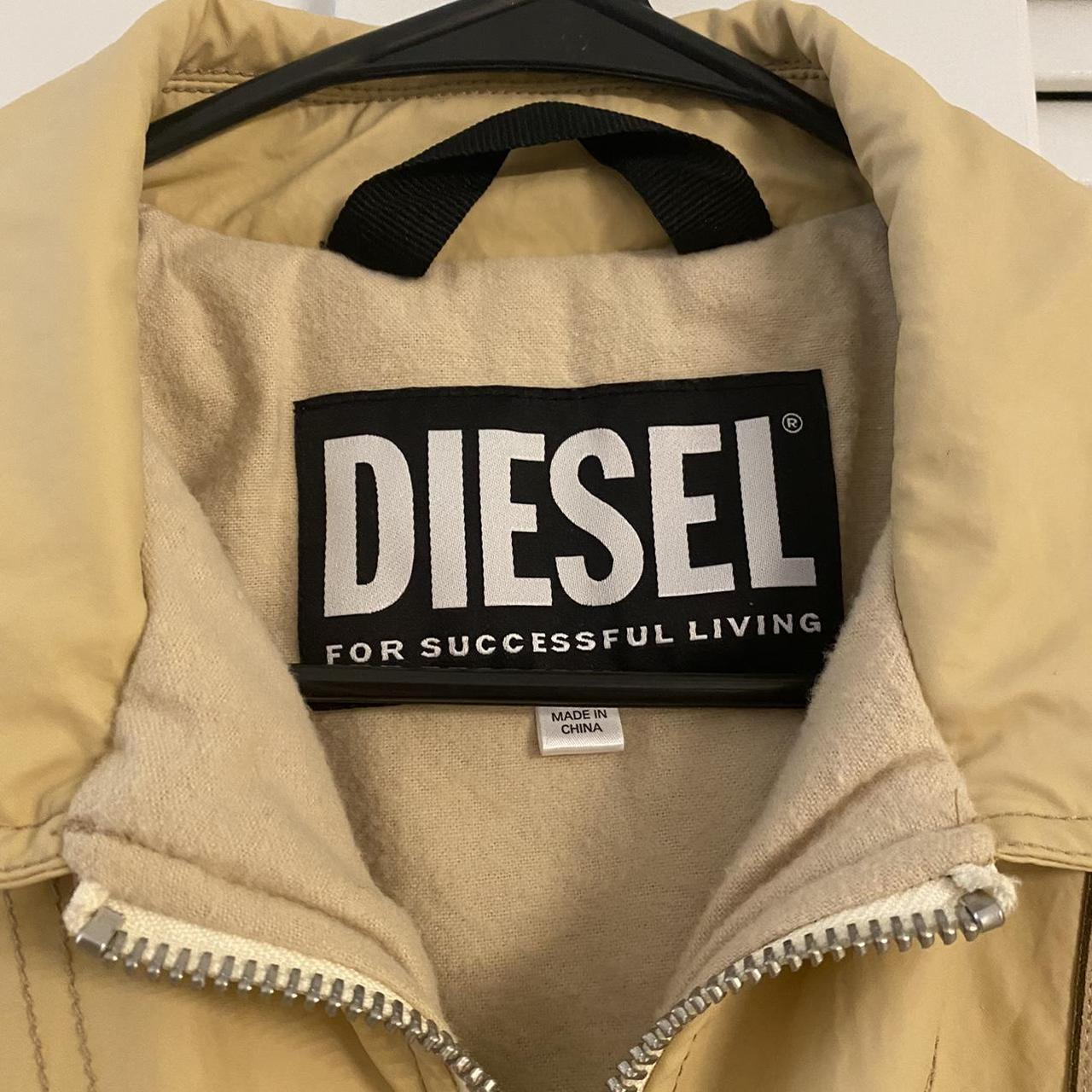 DIESEL offwhite J tech jacket Polyurethanecoated... Depop