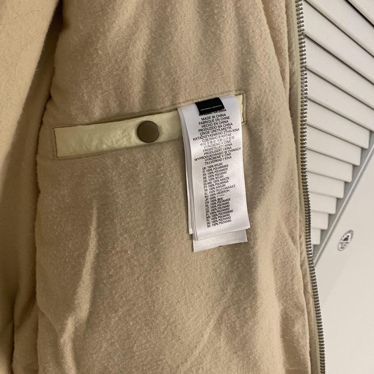 DIESEL offwhite J tech jacket Polyurethanecoated... Depop