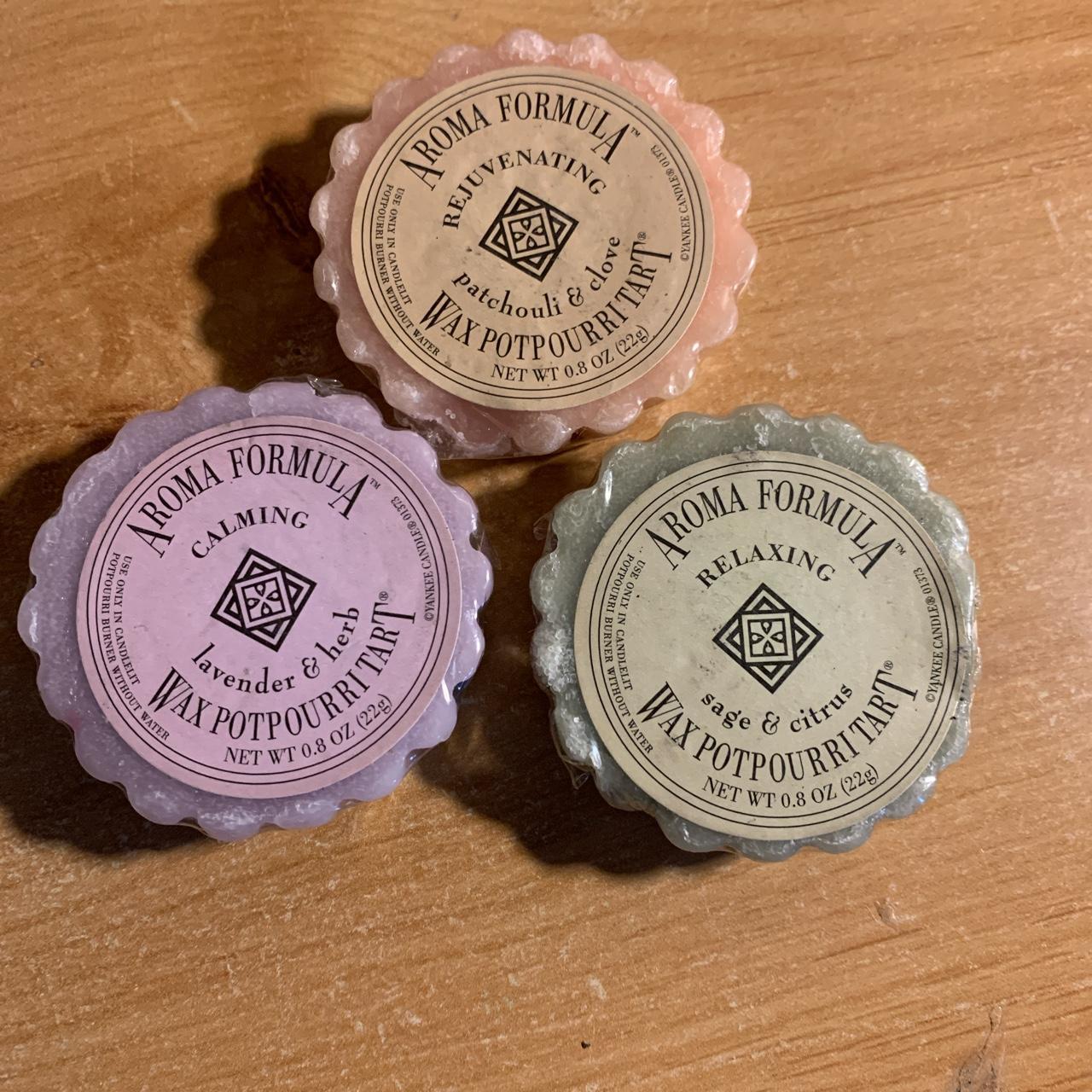 Aroma Formula Wax Potpourri Tarts (3) will come with... Depop