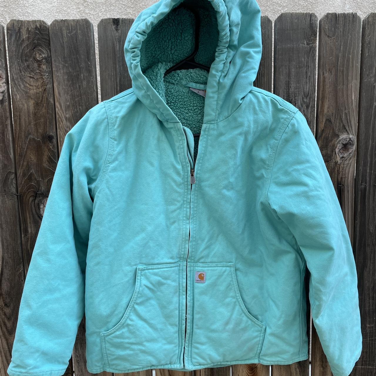 womens teal carhartt jacket