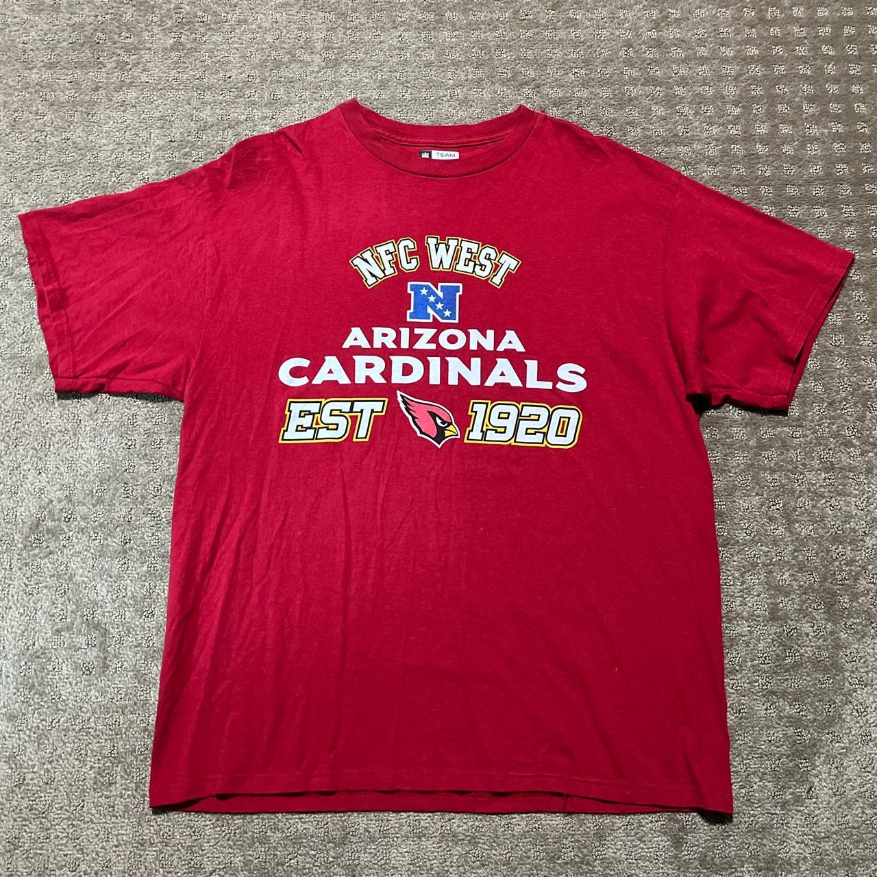 Arizona Cardinals Football NFL Team Apparel T-Shirt - Depop