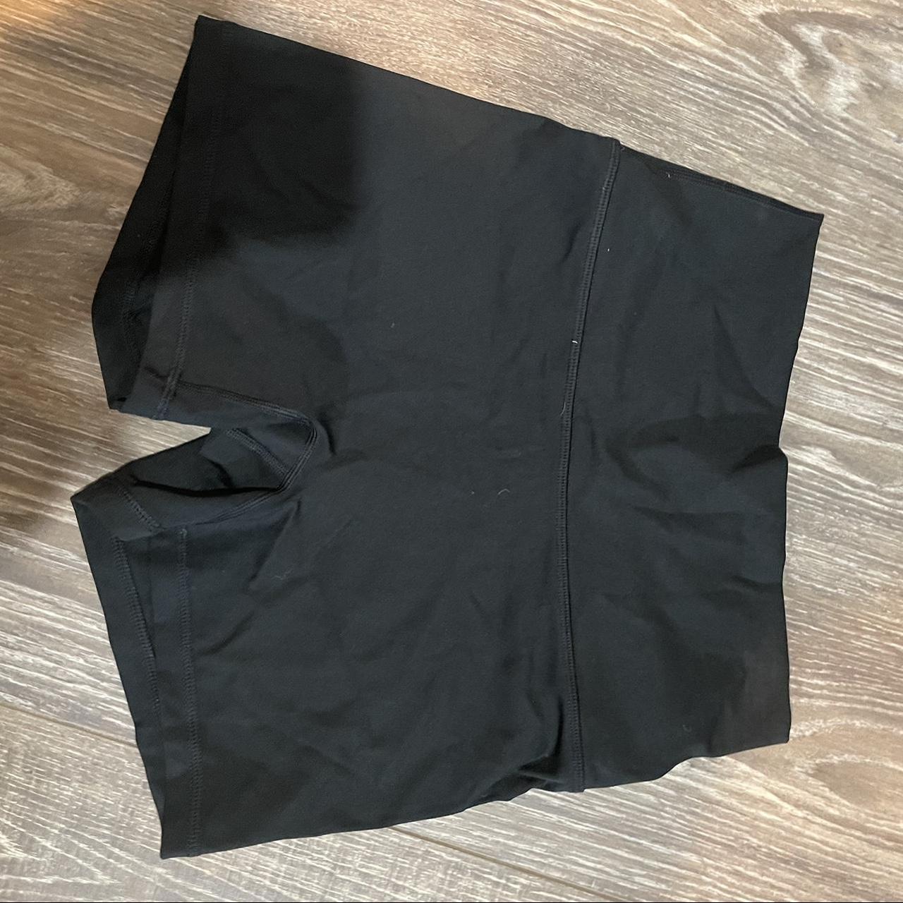 Aerie Women's Black Shorts | Depop