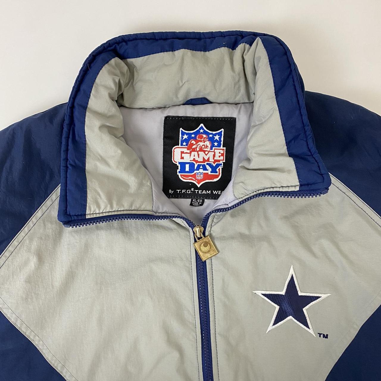 Vintage 90s Dallas Cowboys Game Day NFL Leather - Depop